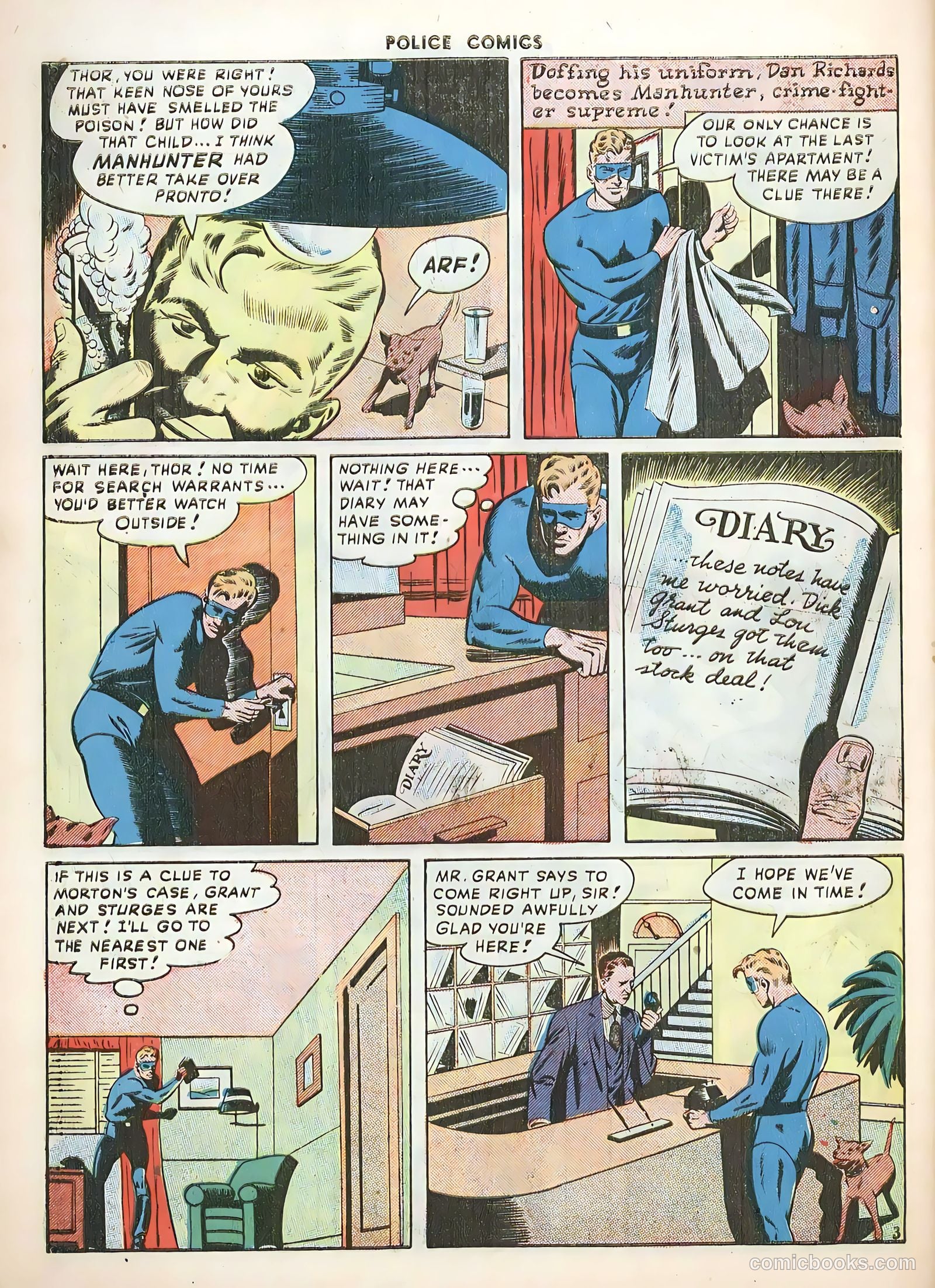 Police Comics #82 (1948) — page 44 of 52