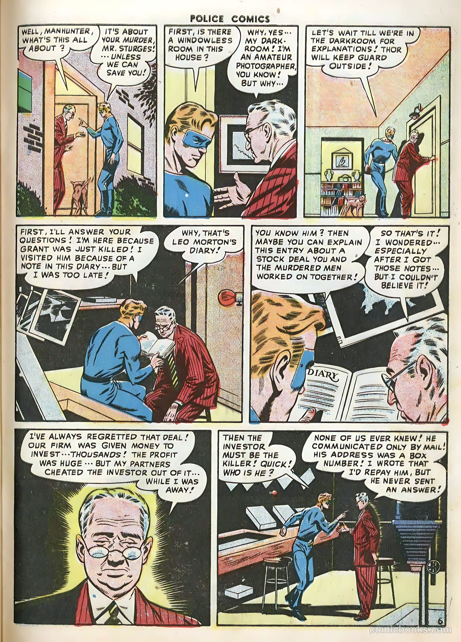 Police Comics #82 (1948) — page 47 of 52