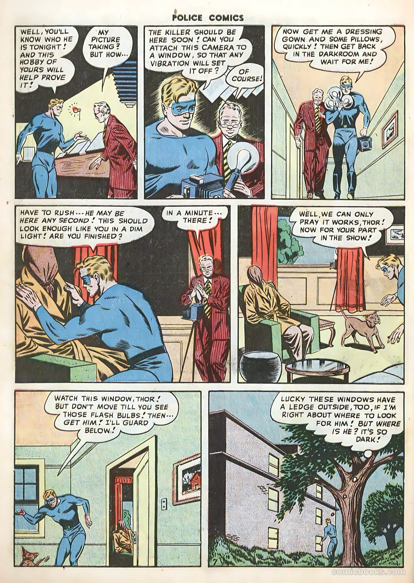 Police Comics #82 (1948) — page 48 of 52