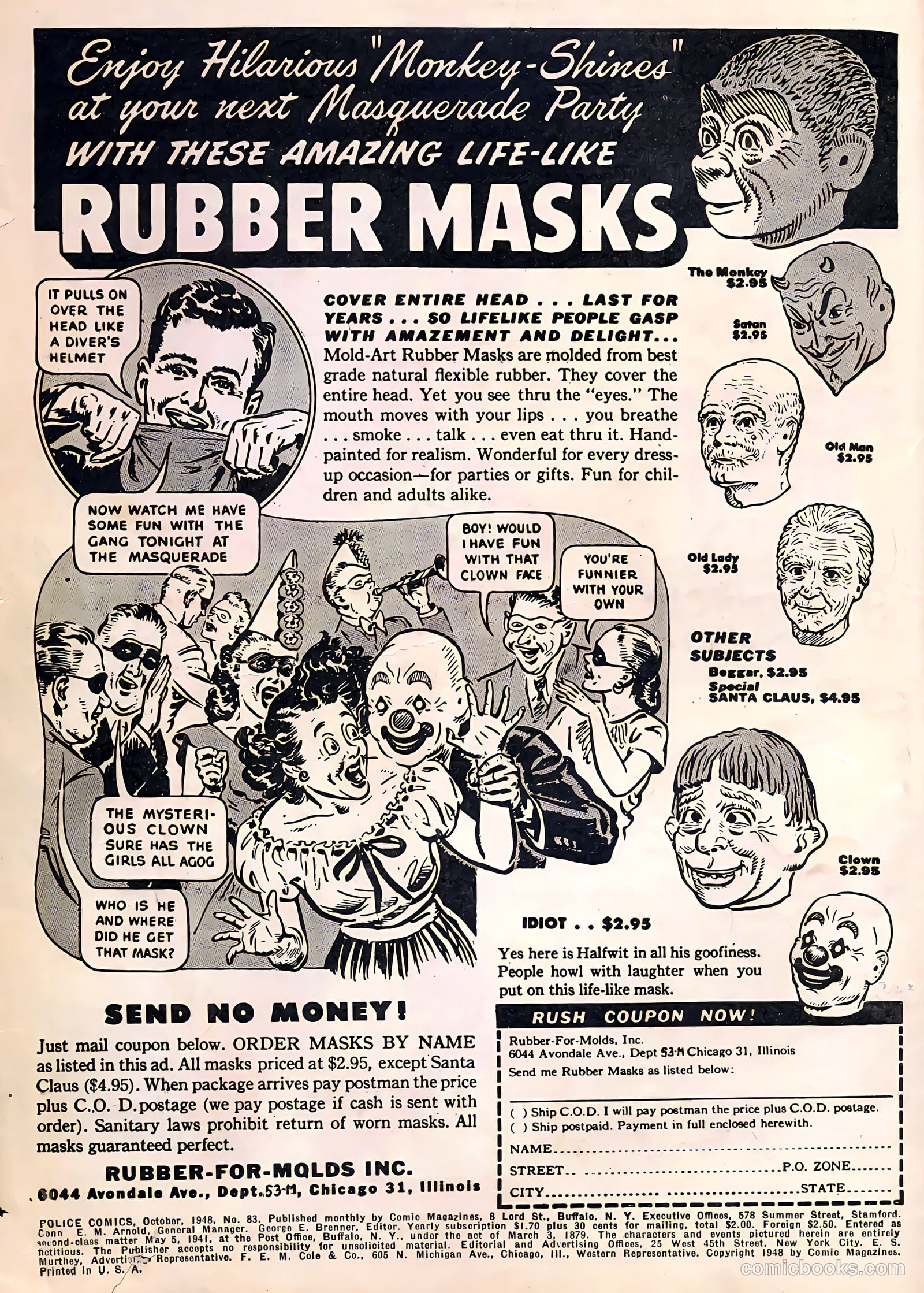 Police Comics #83 (1948) — page 4 of 52