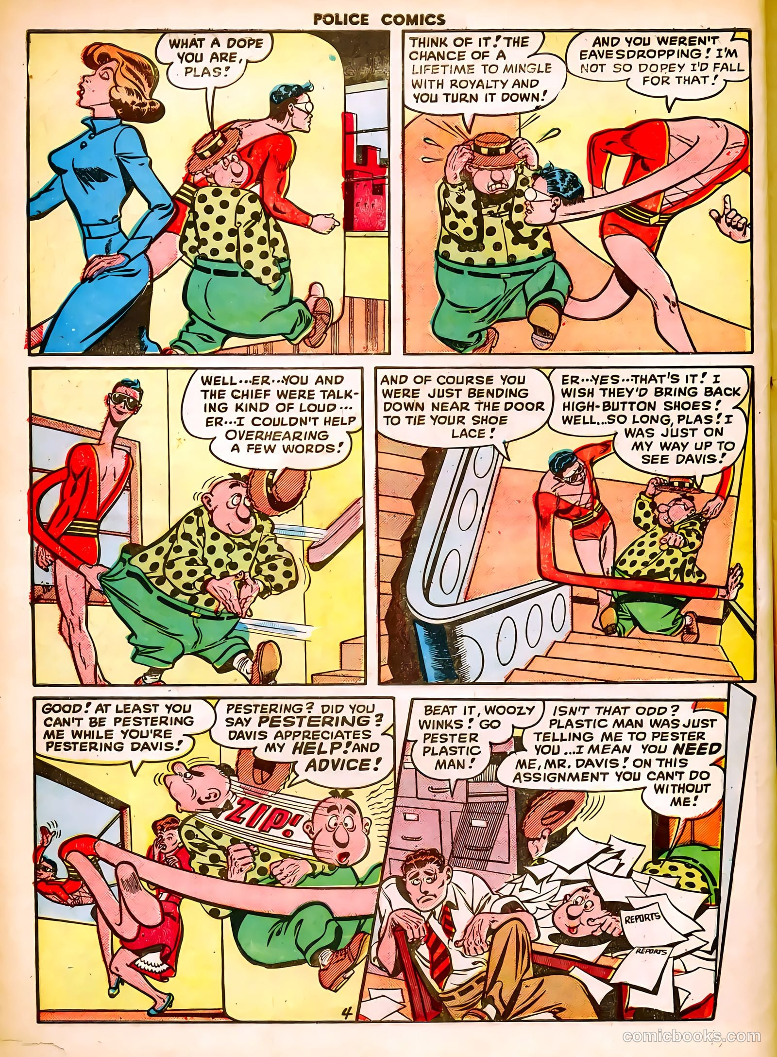 Police Comics #83 (1948) — page 8 of 52