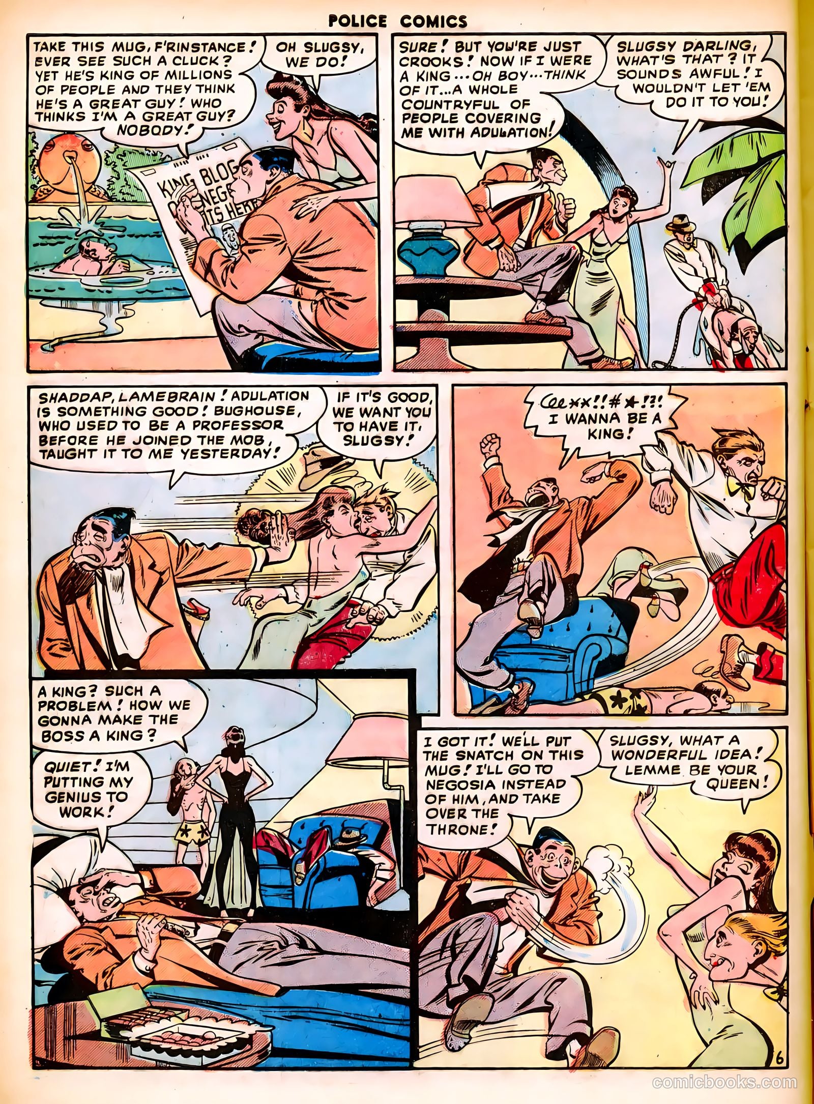 Police Comics #83 (1948) — page 10 of 52