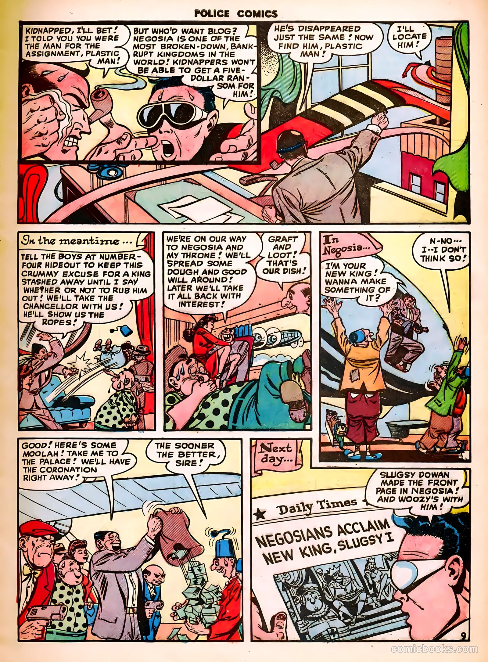 Police Comics #83 (1948) — page 13 of 52