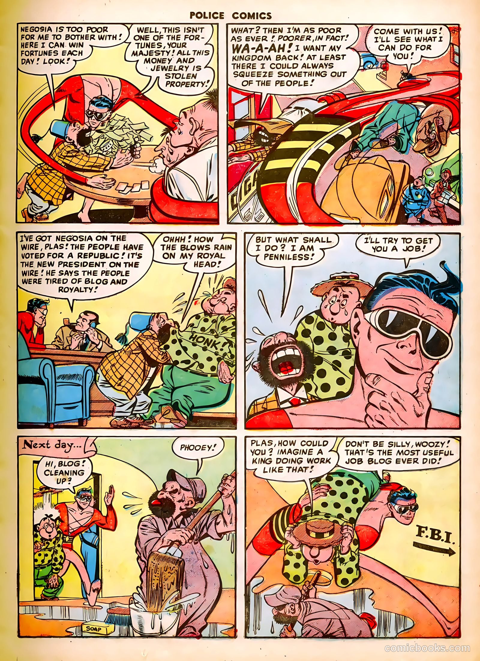 Police Comics #83 (1948) — page 19 of 52