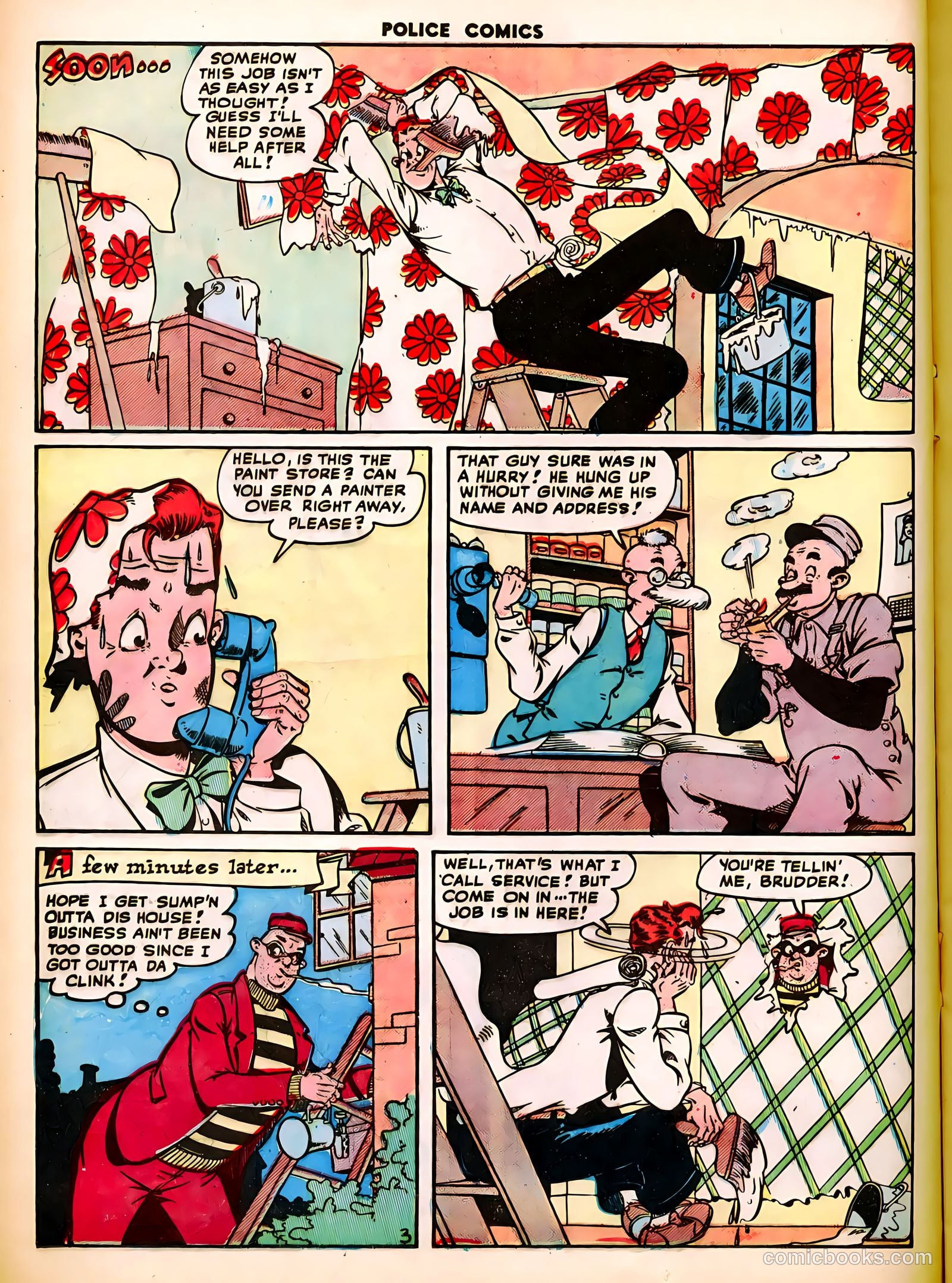 Police Comics #83 (1948) — page 22 of 52