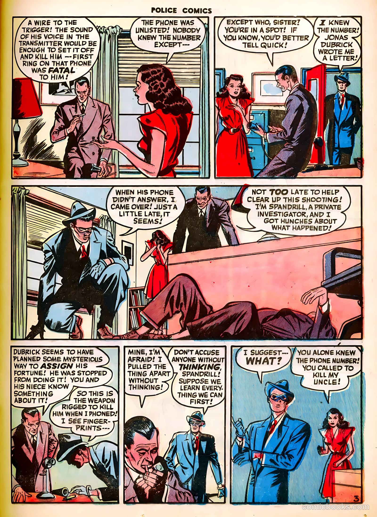 Police Comics #83 (1948) — page 37 of 52