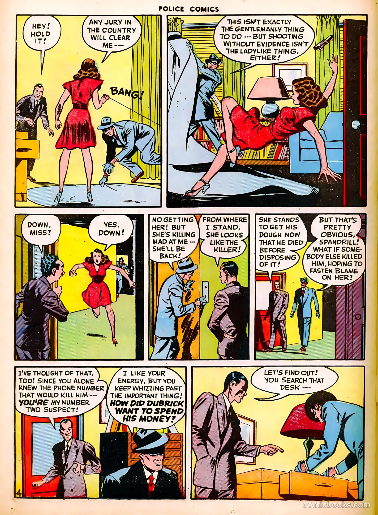 Police Comics #83 (1948) — page 38 of 52