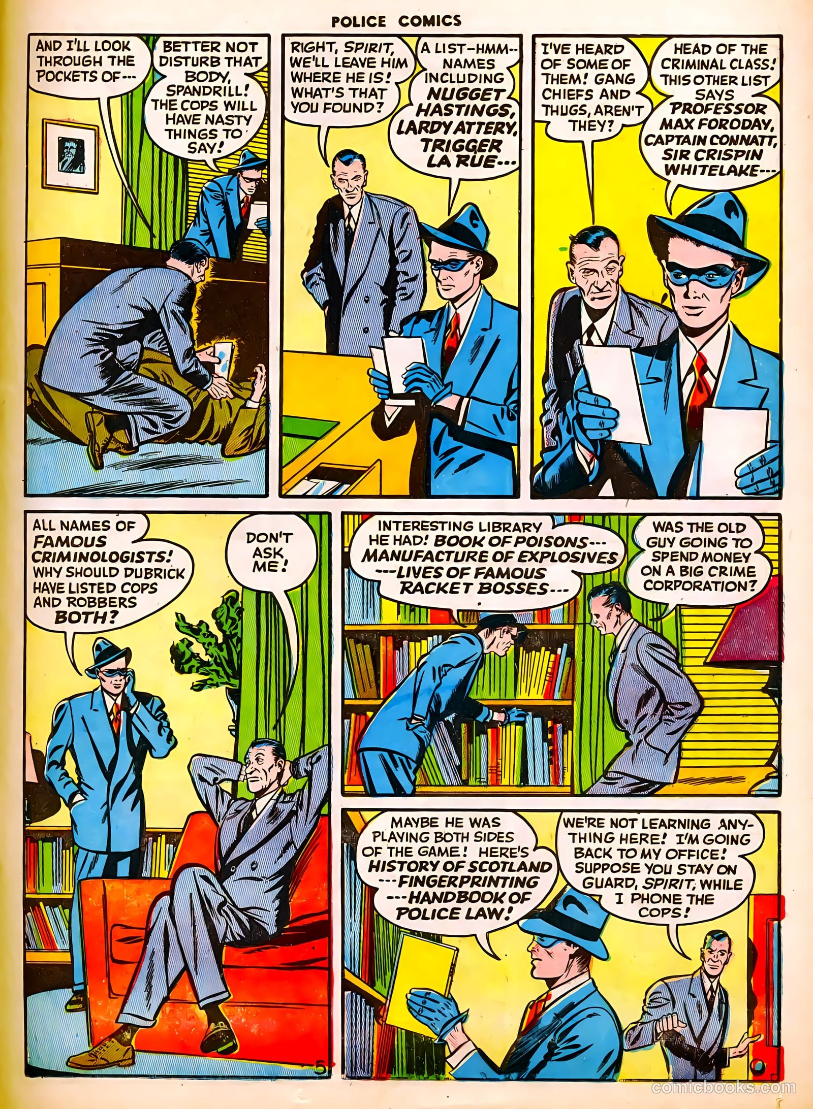 Police Comics #83 (1948) — page 39 of 52