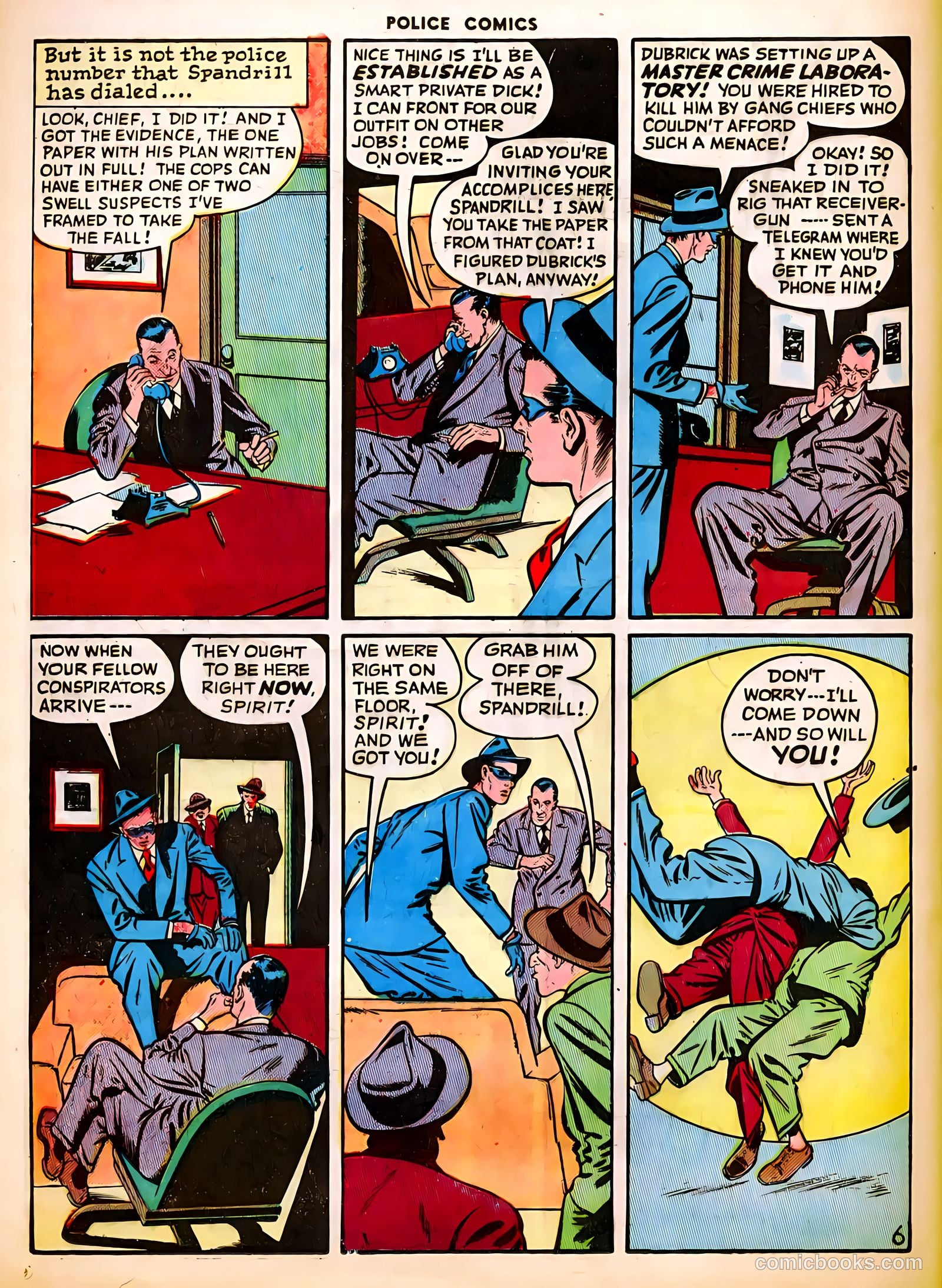 Police Comics #83 (1948) — page 40 of 52