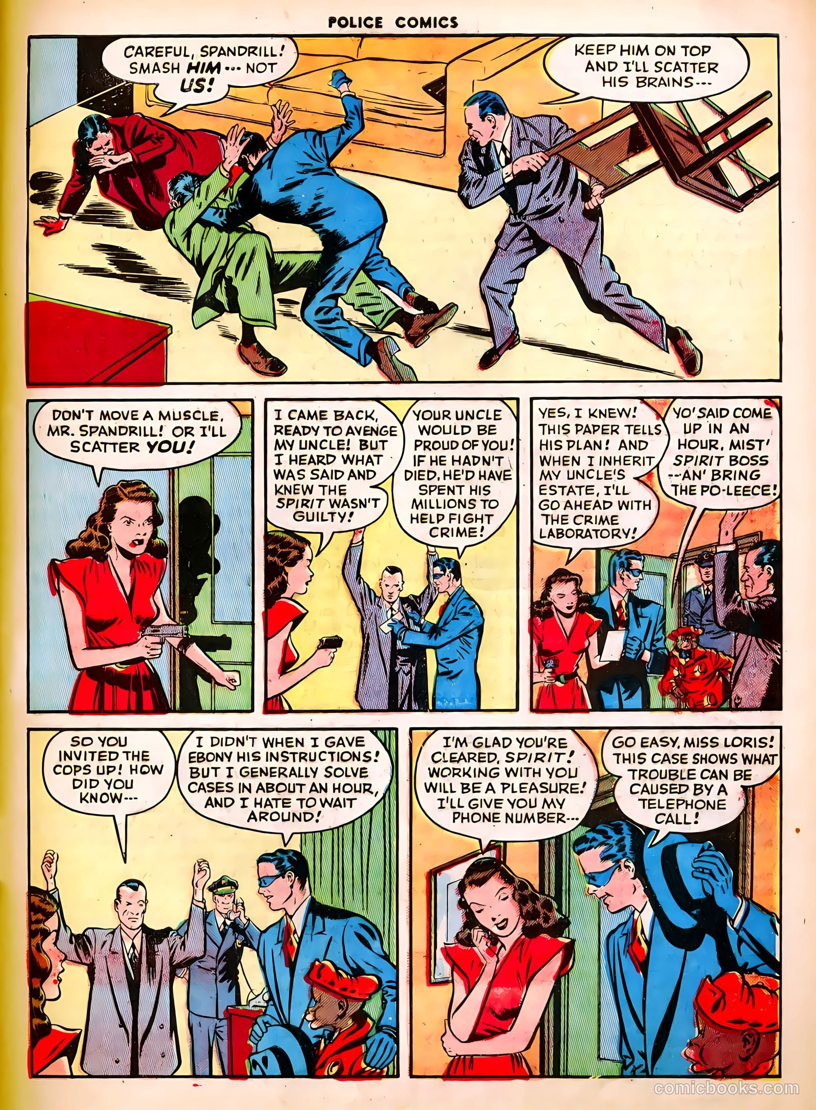 Police Comics #83 (1948) — page 41 of 52