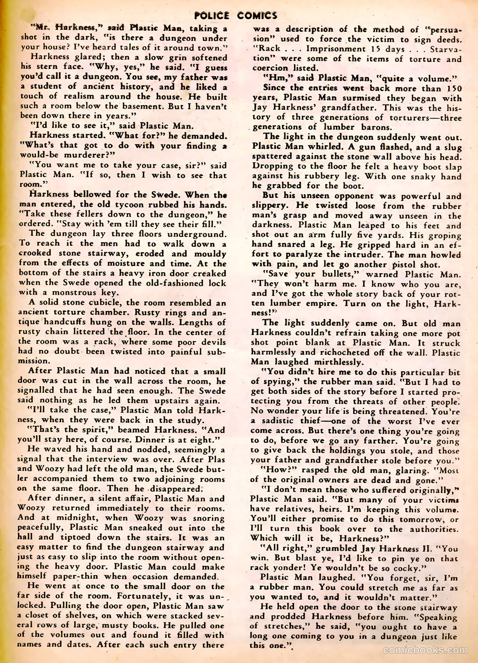 Police Comics #83 (1948) — page 43 of 52