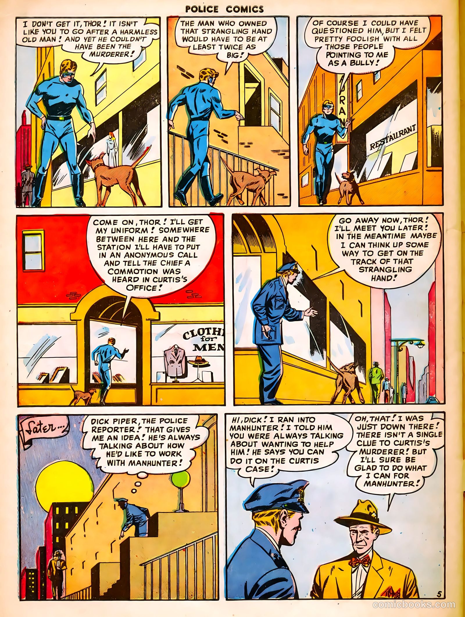 Police Comics #83 (1948) — page 48 of 52