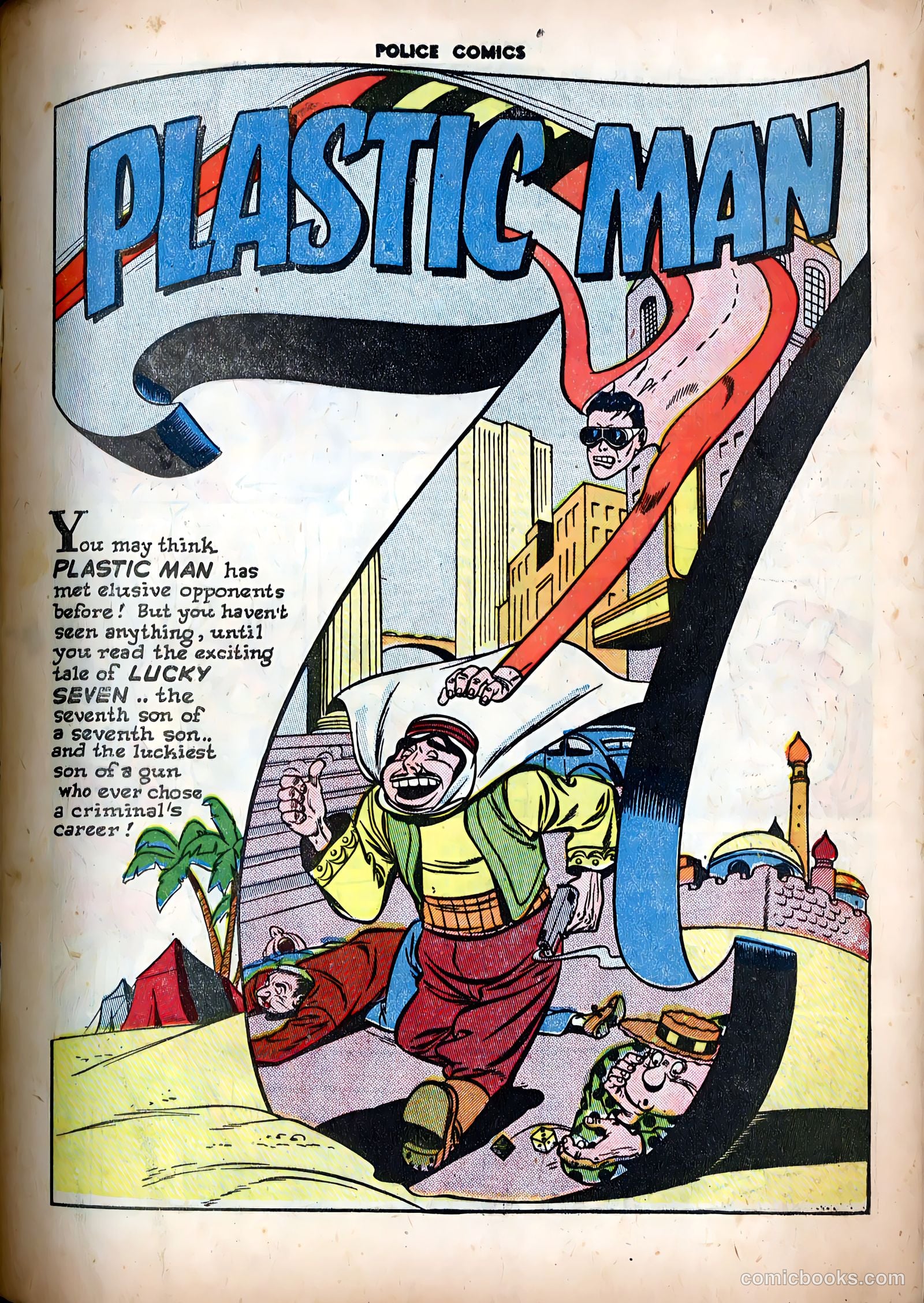Police Comics #84 (1948) — page 3 of 52
