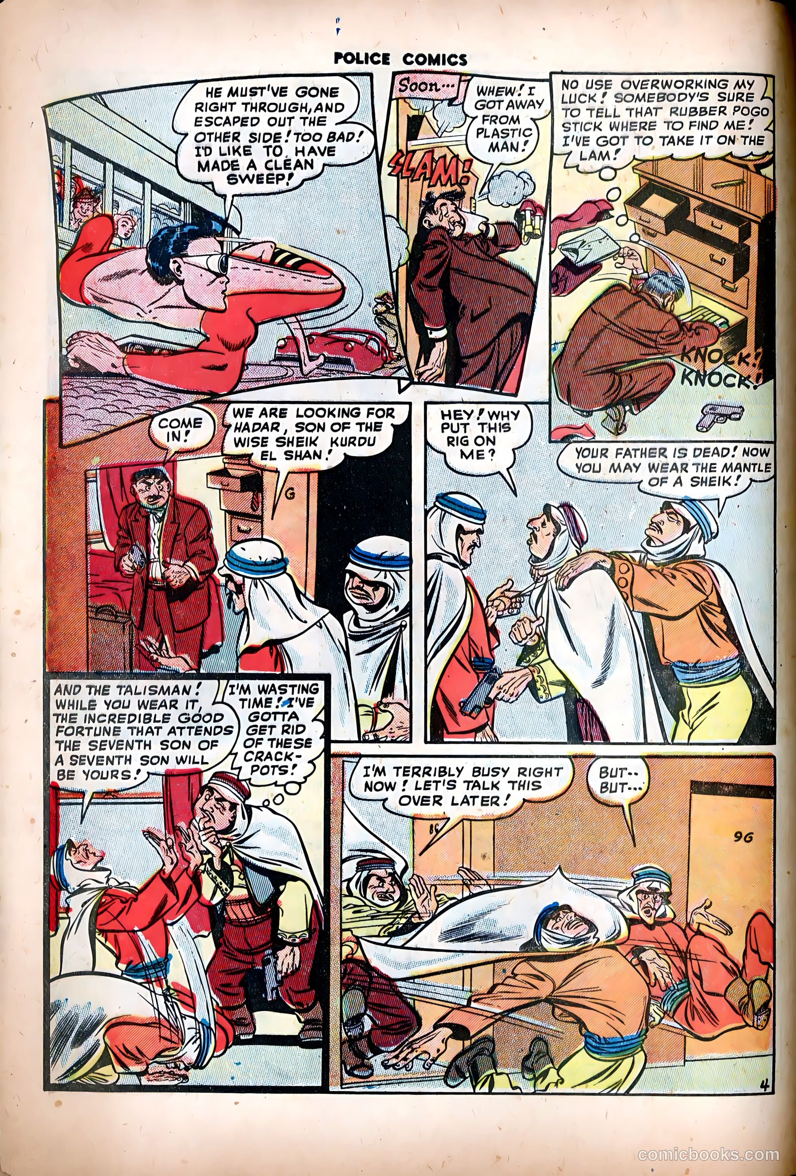 Police Comics #84 (1948) — page 6 of 52