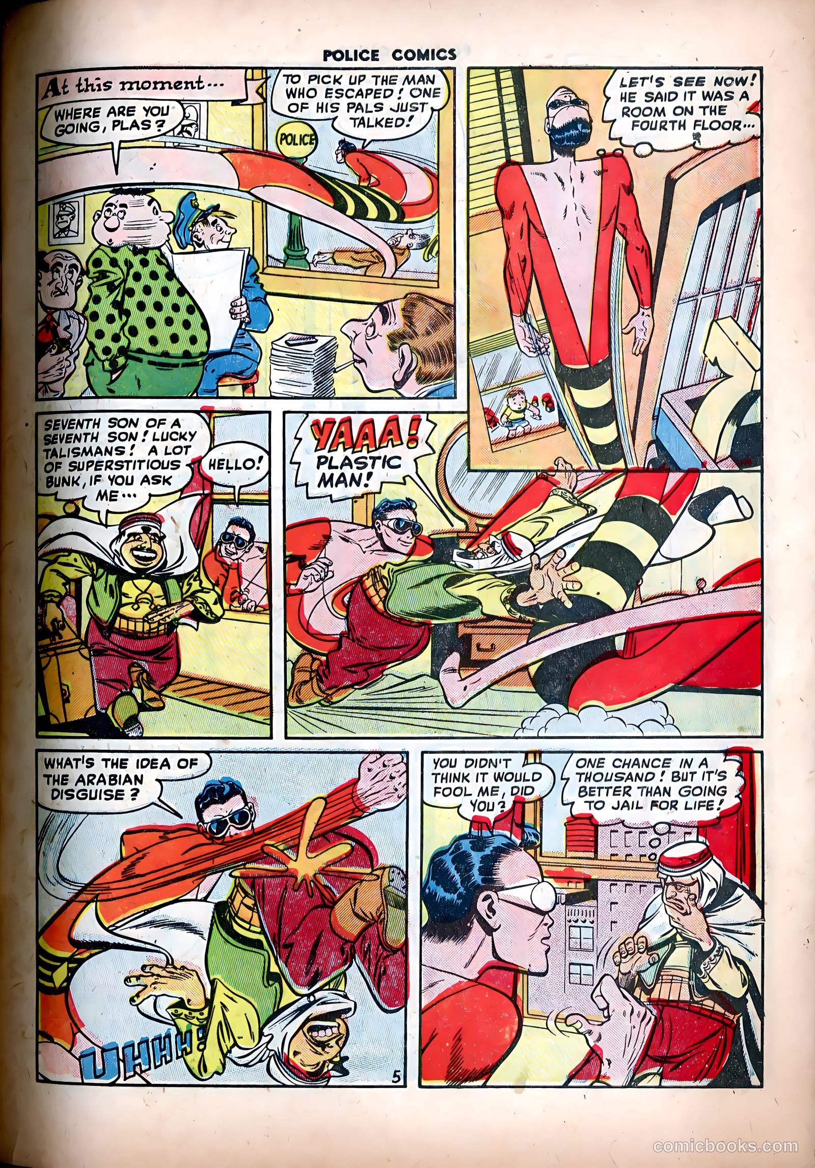 Police Comics #84 (1948) — page 7 of 52