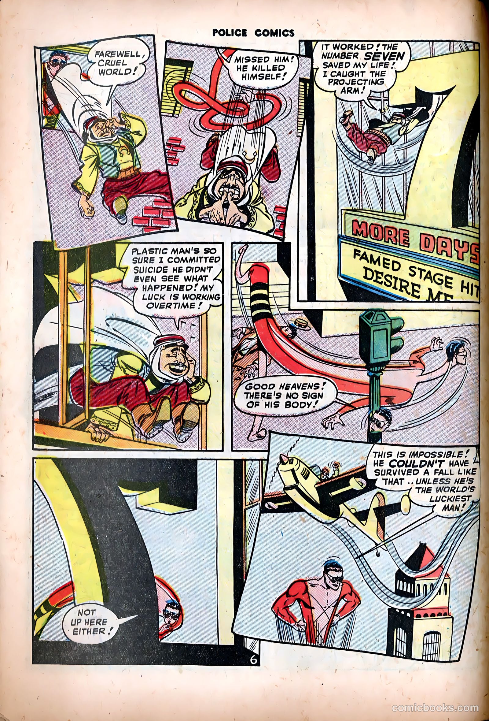 Police Comics #84 (1948) — page 8 of 52