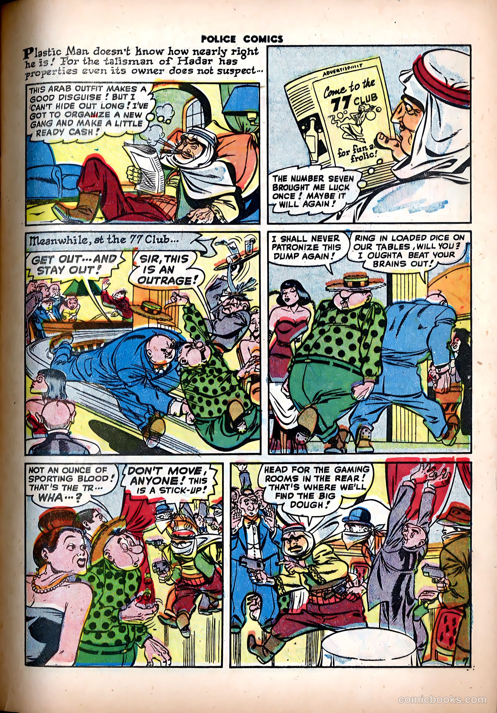Police Comics #84 (1948) — page 9 of 52