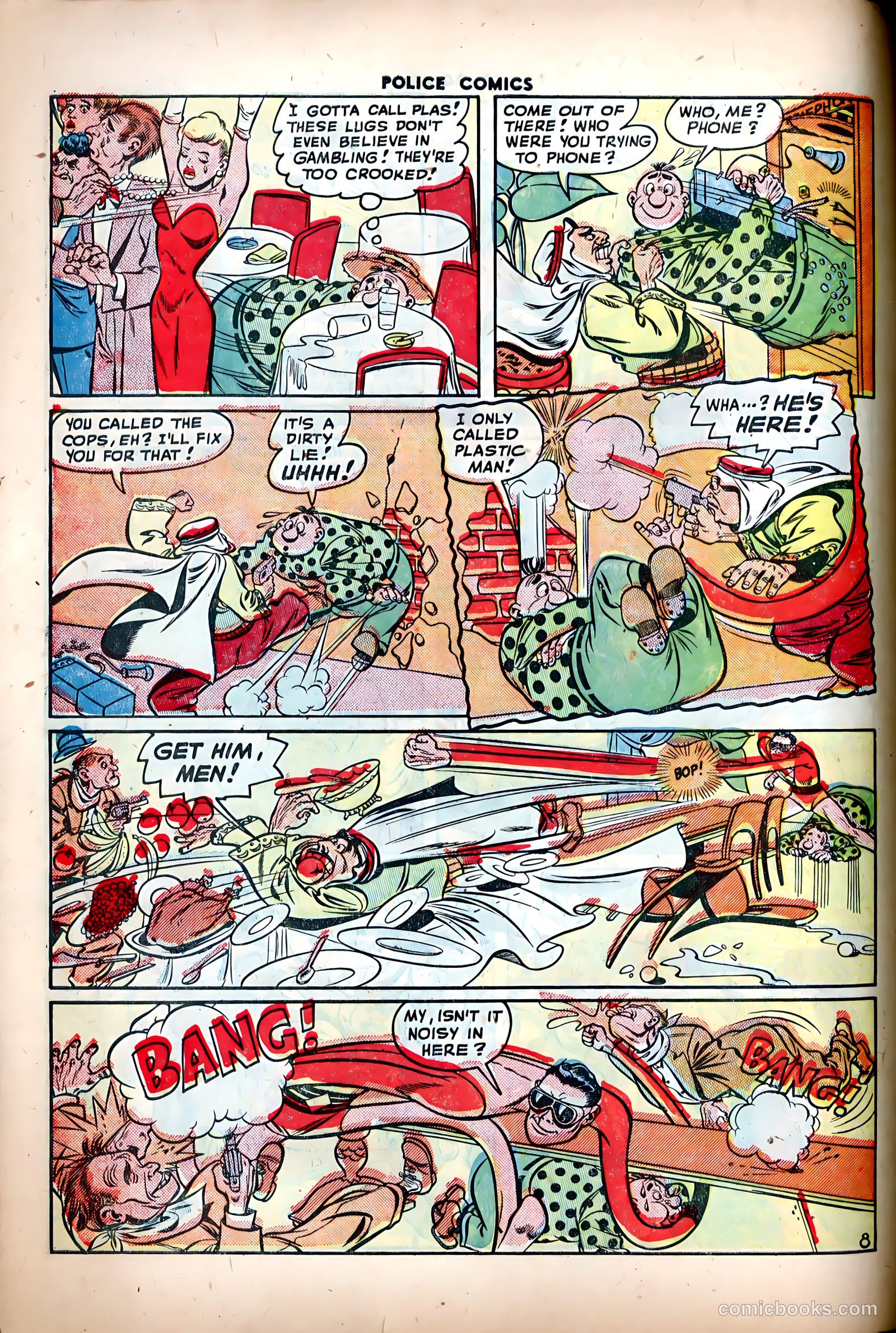 Police Comics #84 (1948) — page 10 of 52
