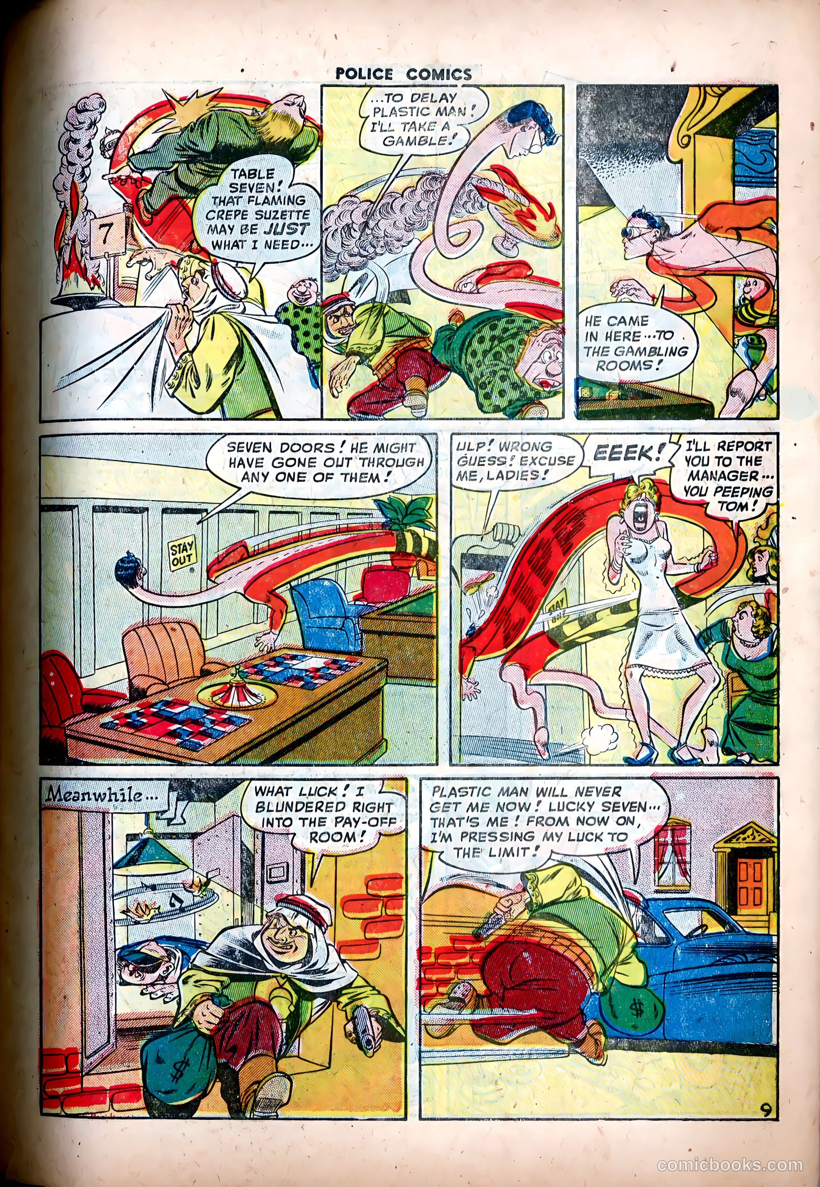Police Comics #84 (1948) — page 11 of 52