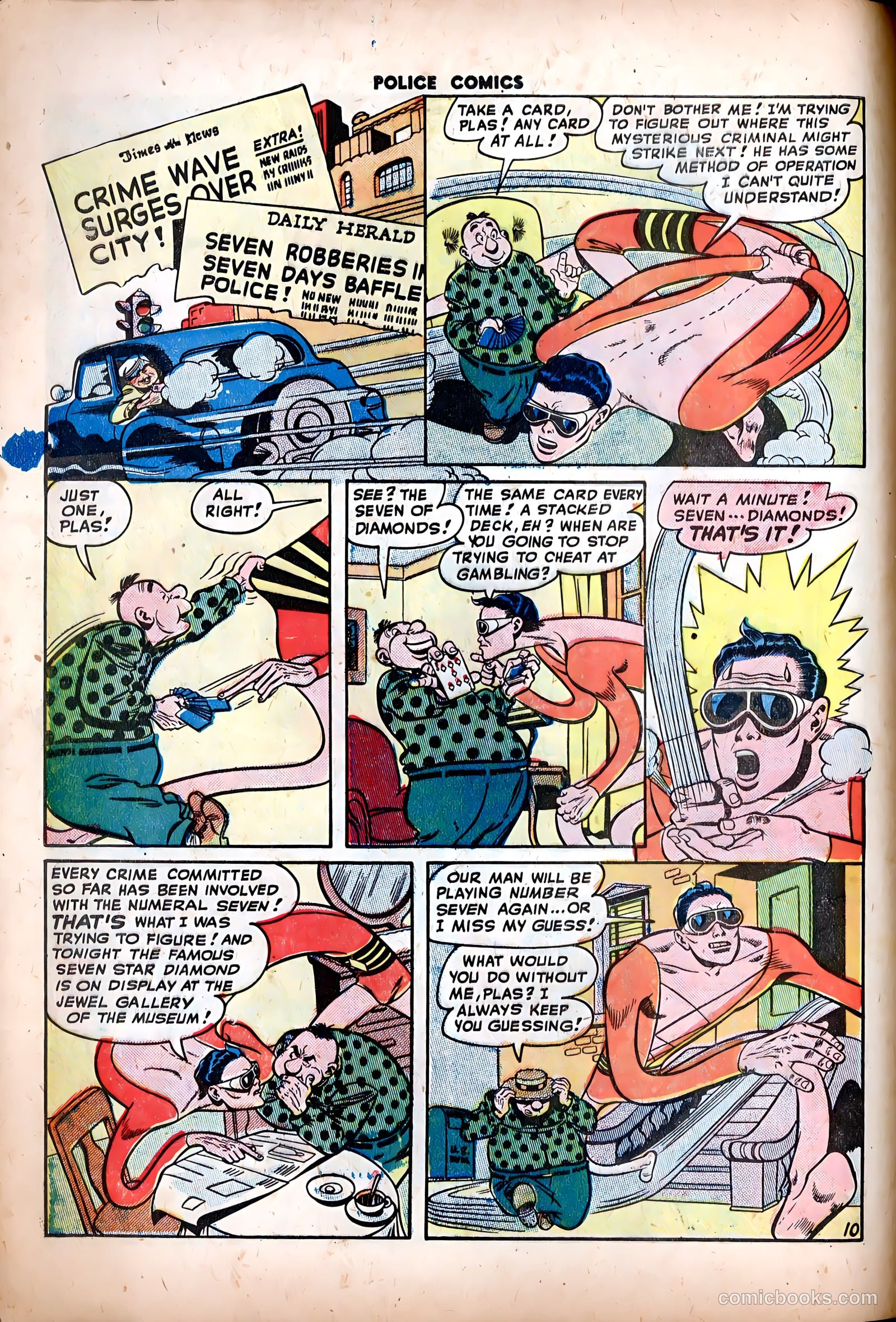 Police Comics #84 (1948) — page 12 of 52