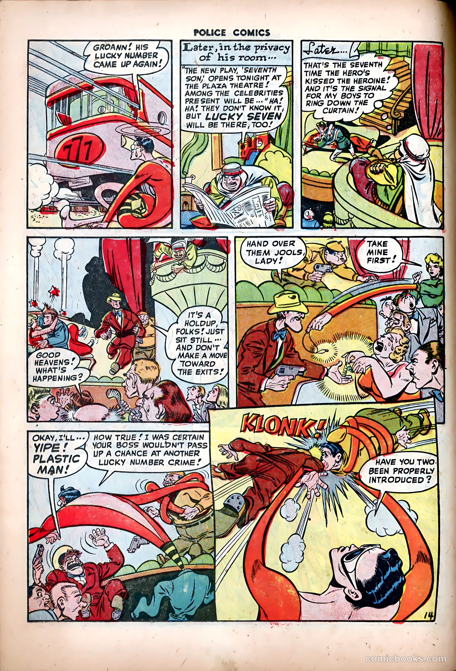 Police Comics #84 (1948) — page 16 of 52