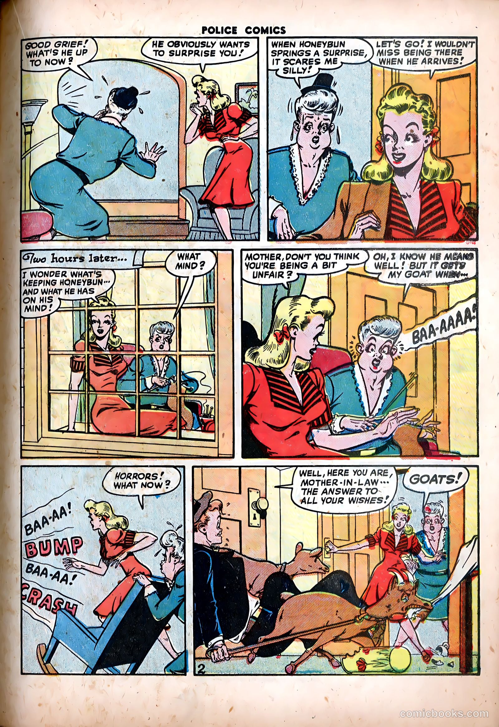 Police Comics #84 (1948) — page 21 of 52