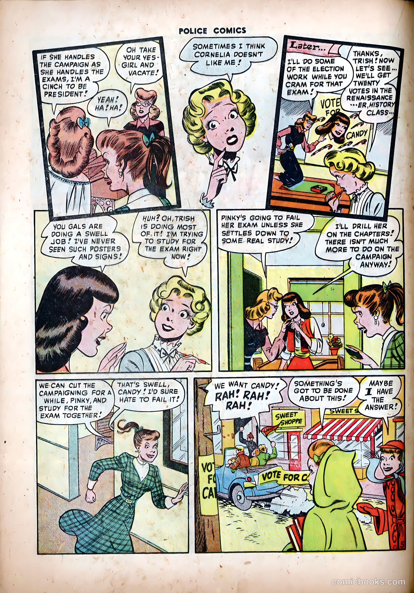Police Comics #84 (1948) — page 30 of 52