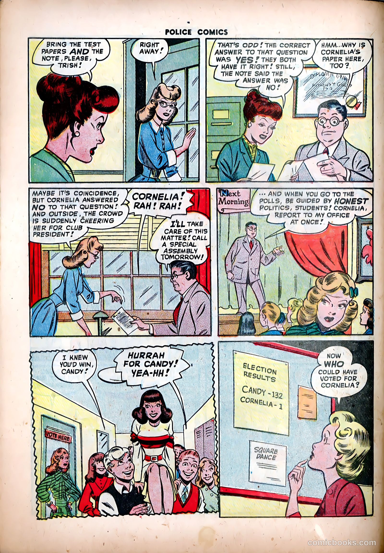 Police Comics #84 (1948) — page 32 of 52