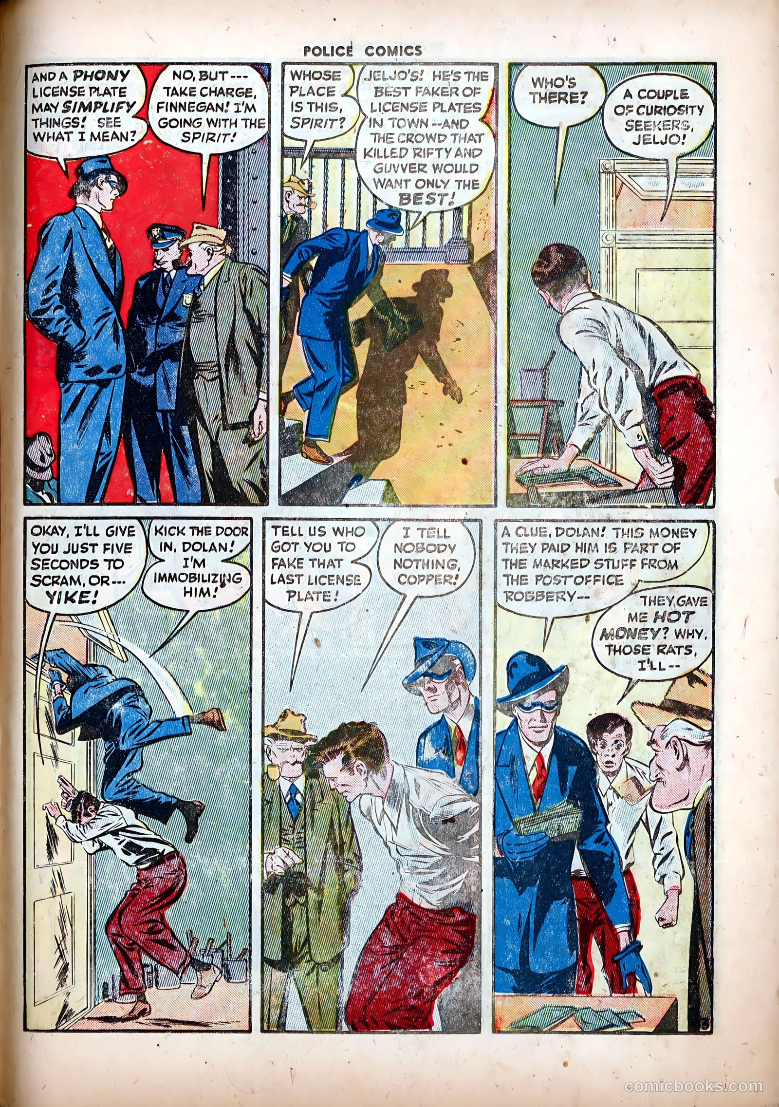 Police Comics #84 (1948) — page 35 of 52