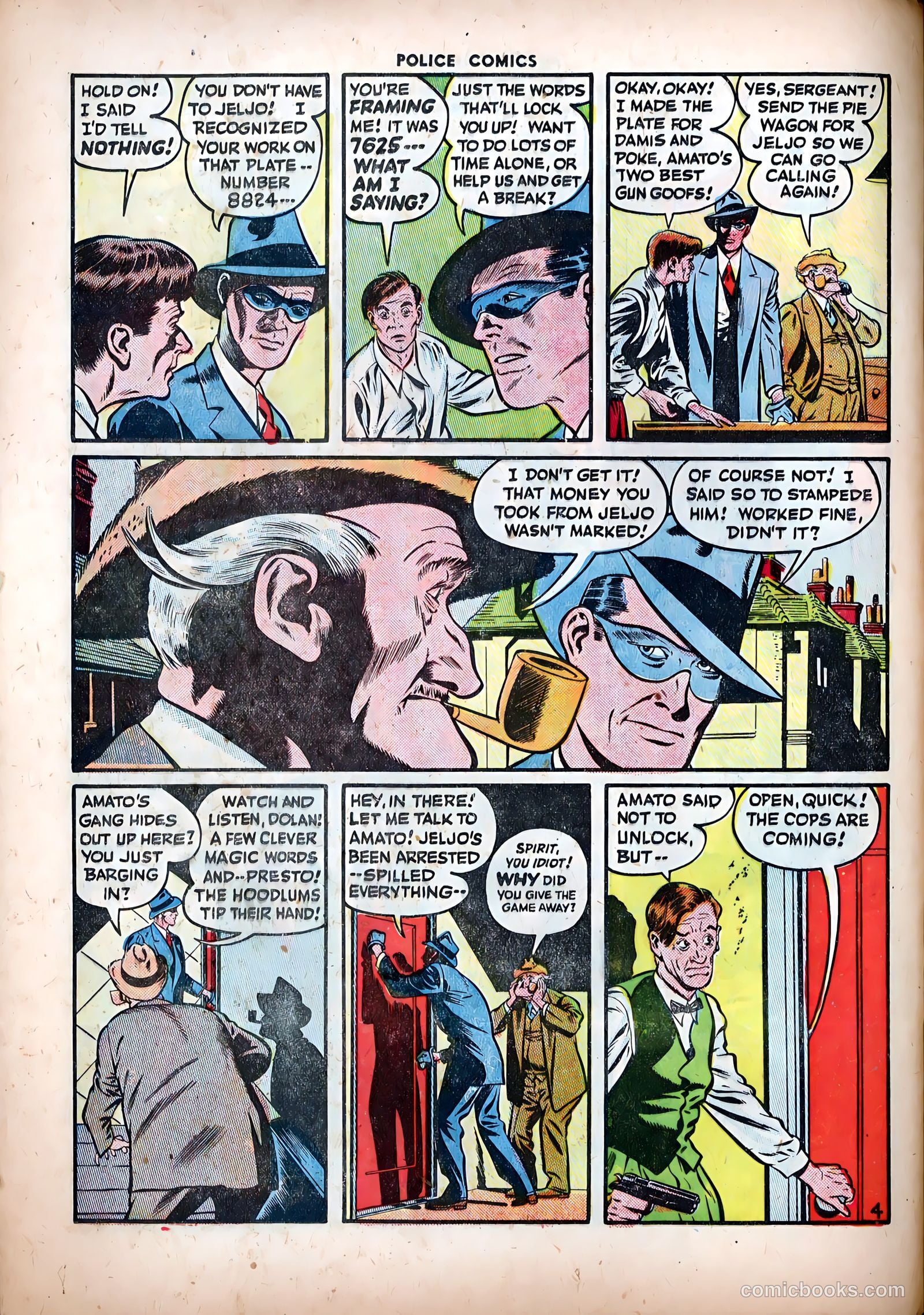 Police Comics #84 (1948) — page 36 of 52