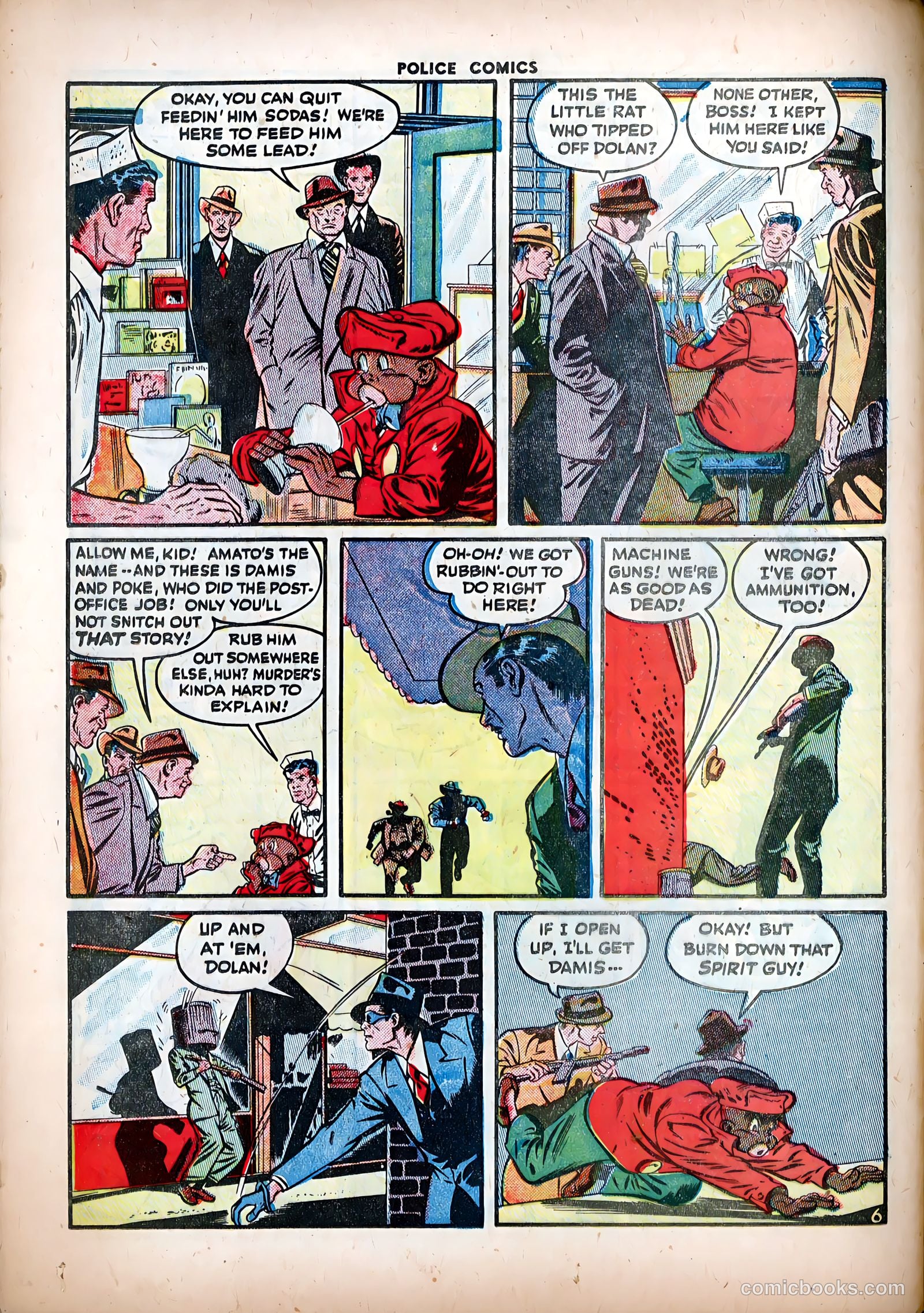 Police Comics #84 (1948) — page 38 of 52