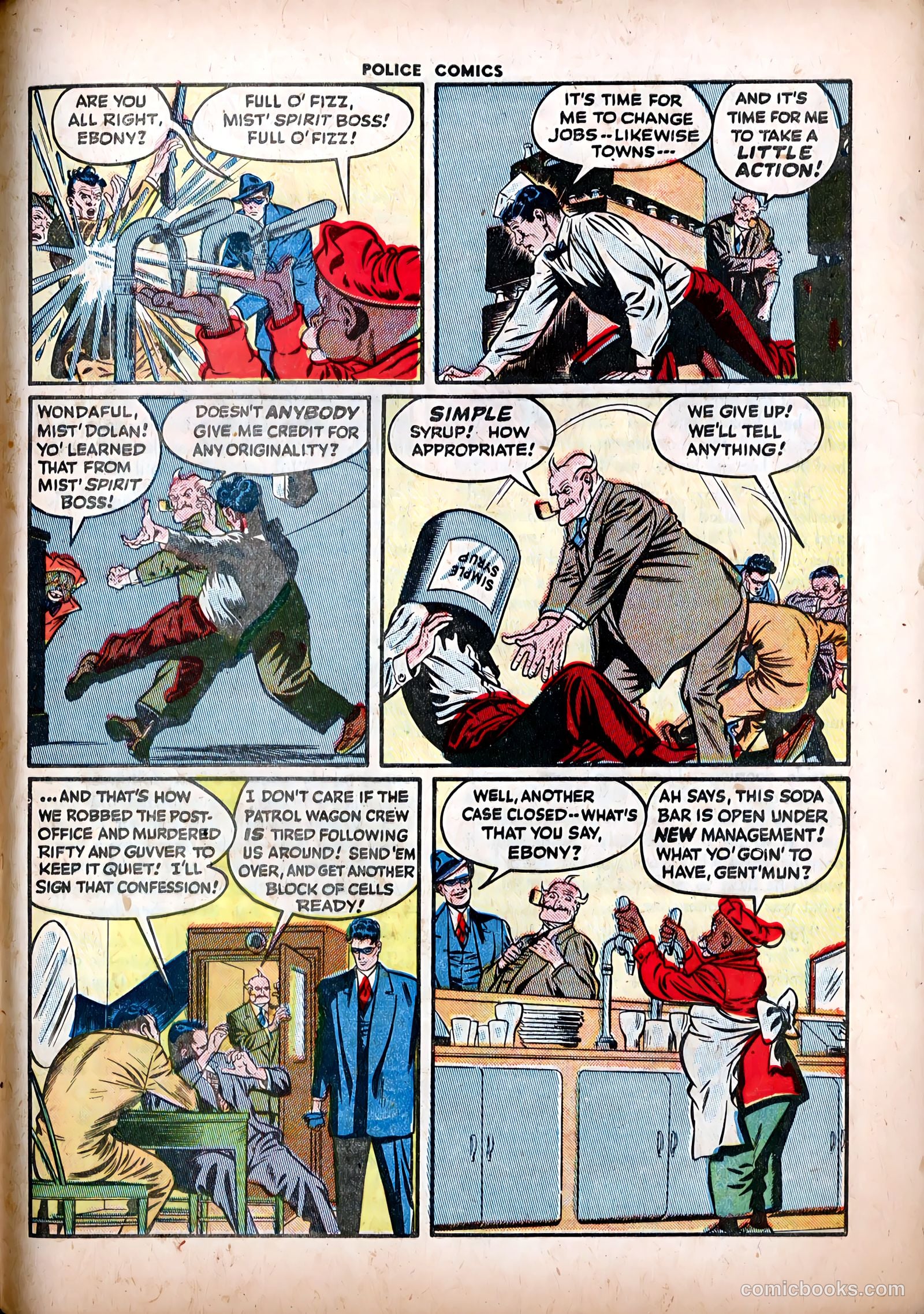 Police Comics #84 (1948) — page 39 of 52