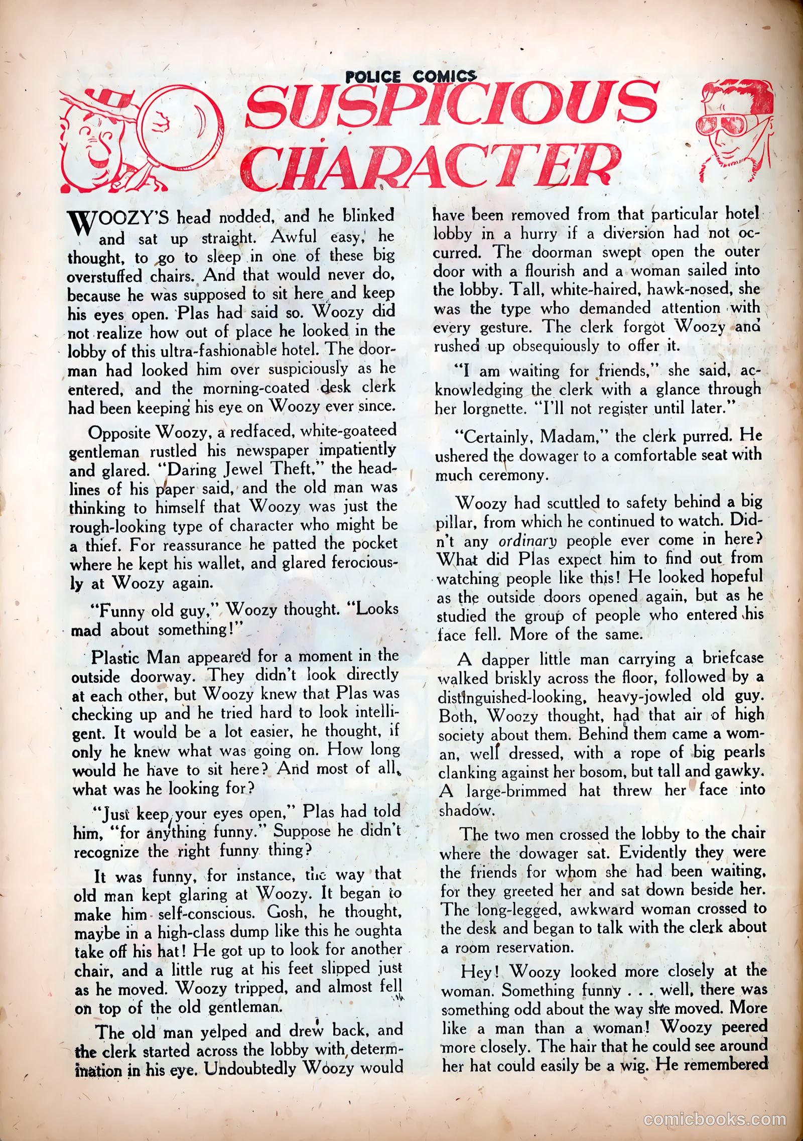 Police Comics #84 (1948) — page 40 of 52