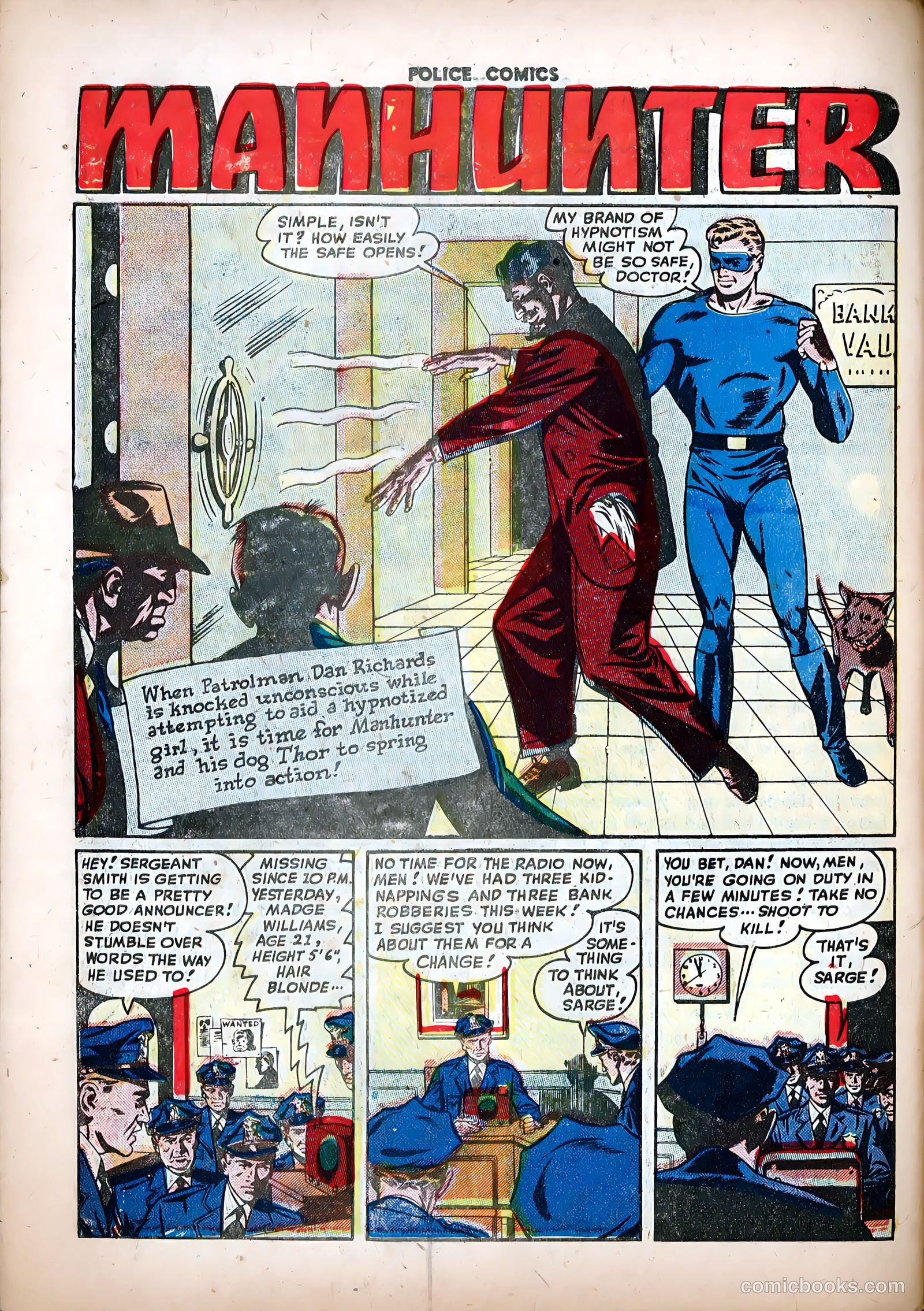 Police Comics #84 (1948) — page 42 of 52