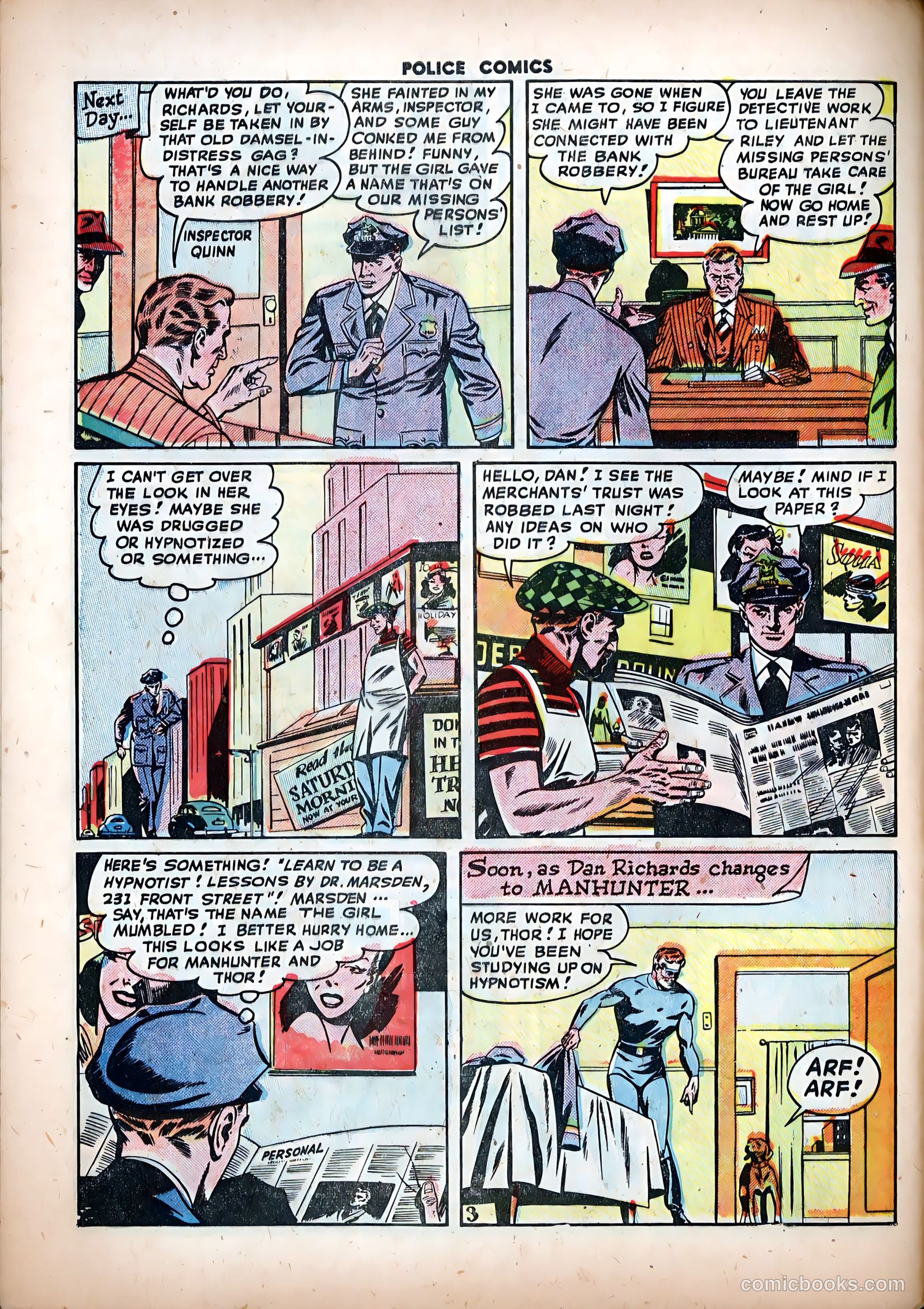 Police Comics #84 (1948) — page 44 of 52