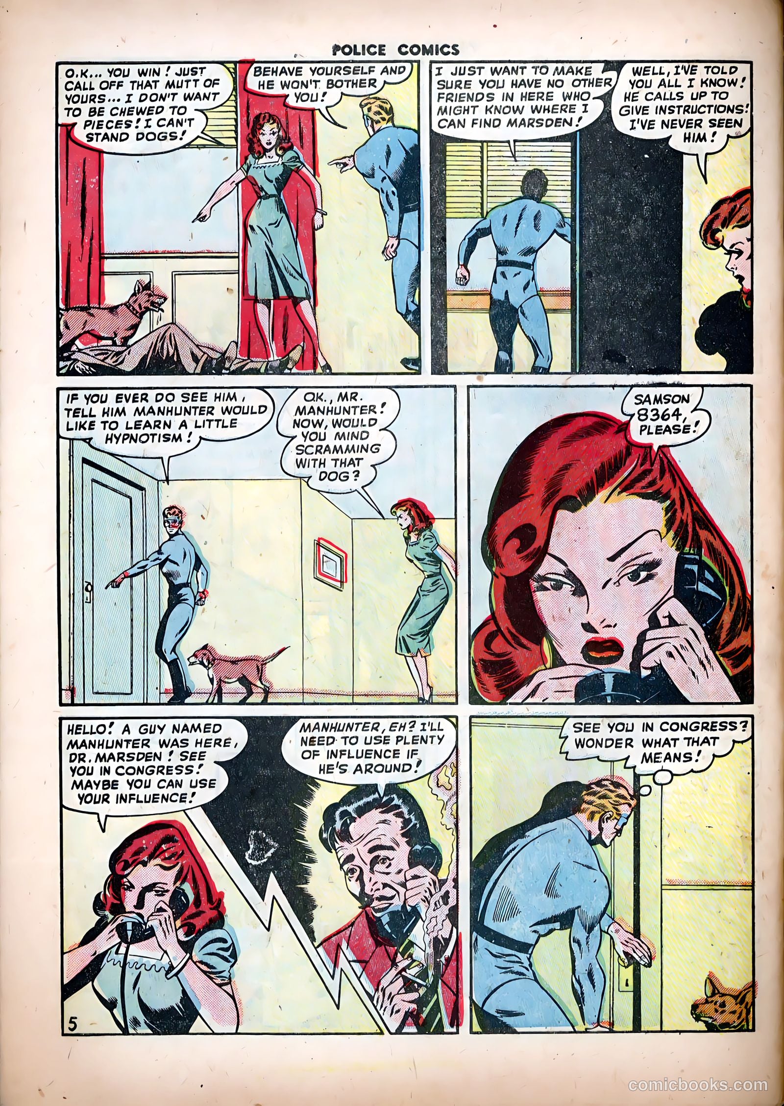 Police Comics #84 (1948) — page 46 of 52