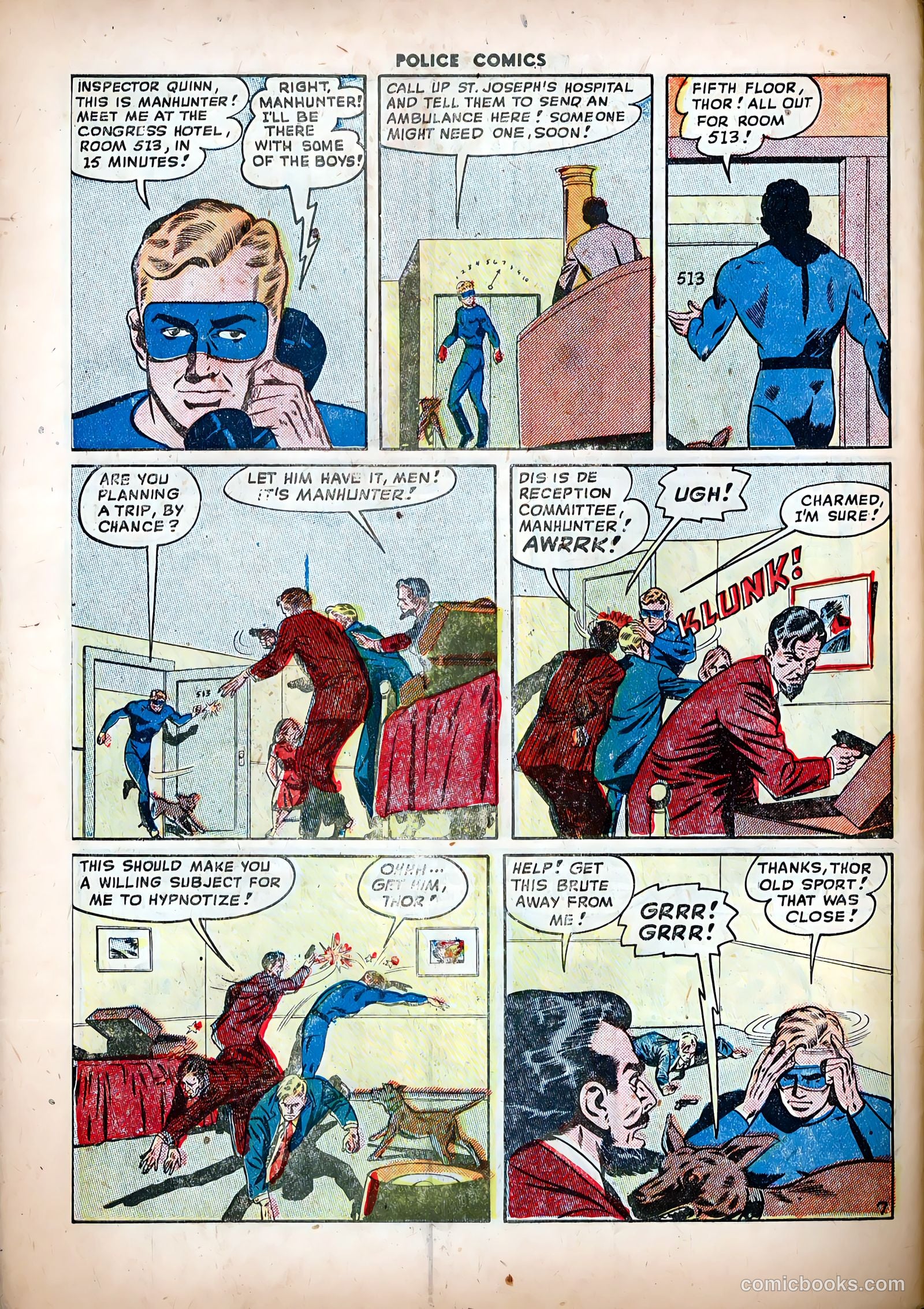 Police Comics #84 (1948) — page 48 of 52