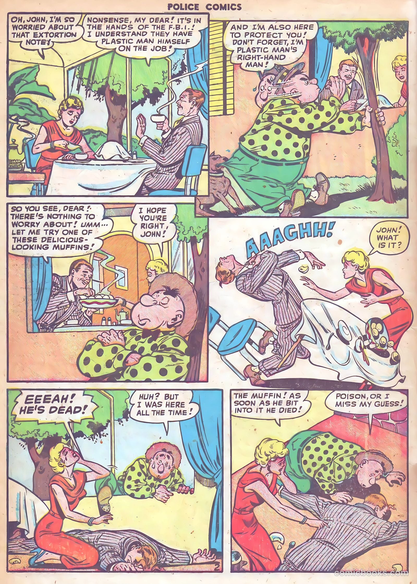 Police Comics #85 (1948) — page 4 of 52