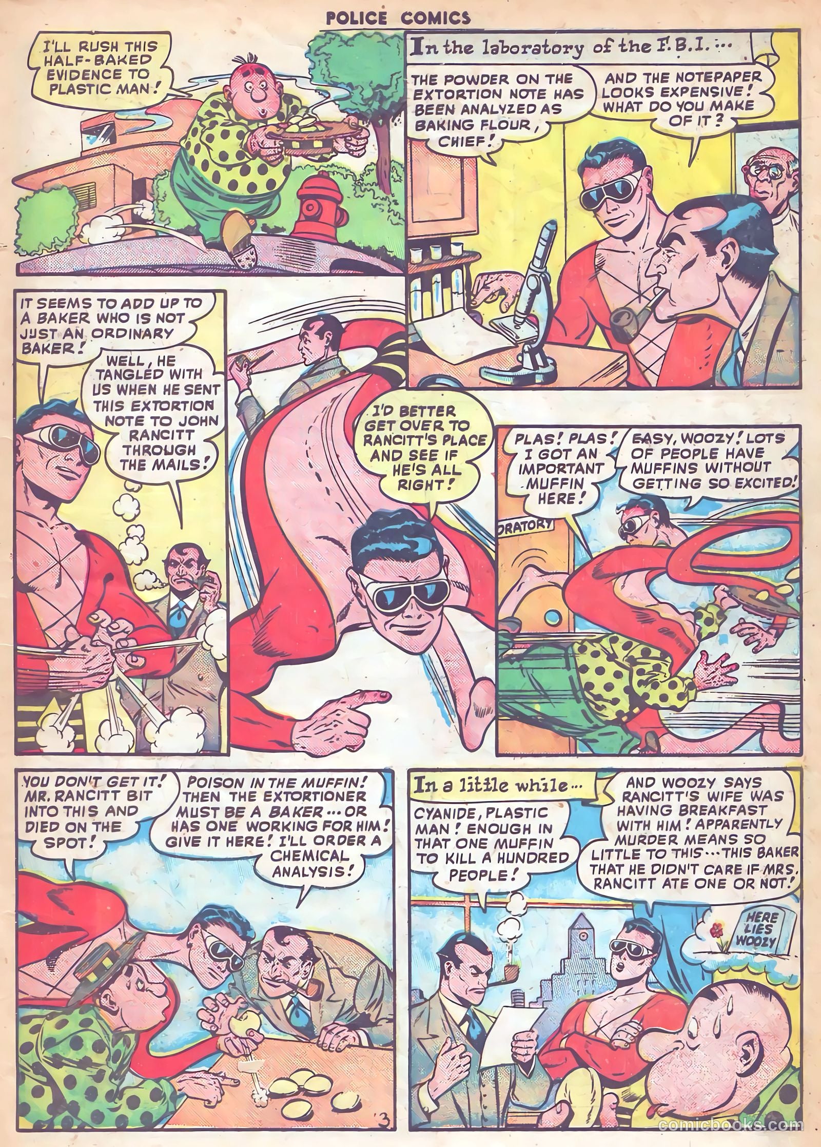 Police Comics #85 (1948) — page 5 of 52