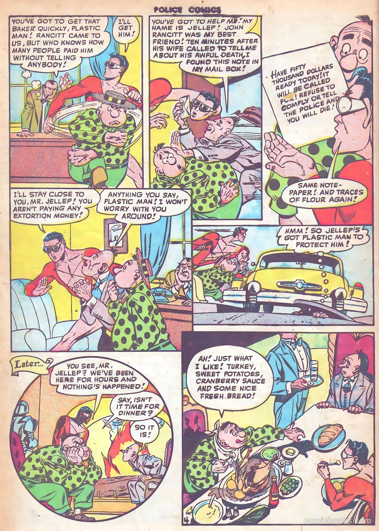 Police Comics #85 (1948) — page 6 of 52