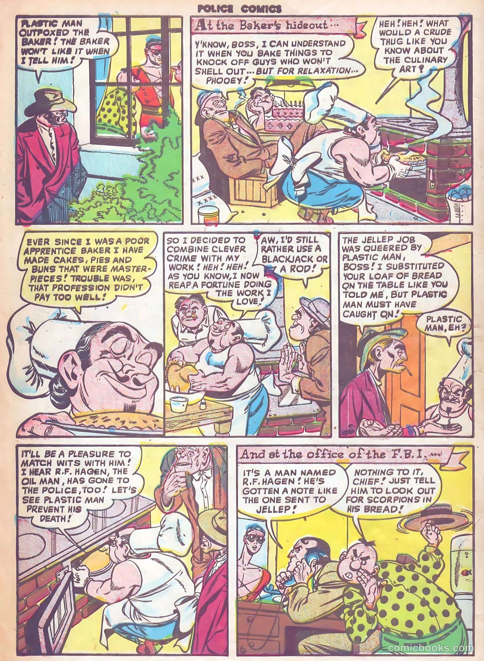 Police Comics #85 (1948) — page 8 of 52
