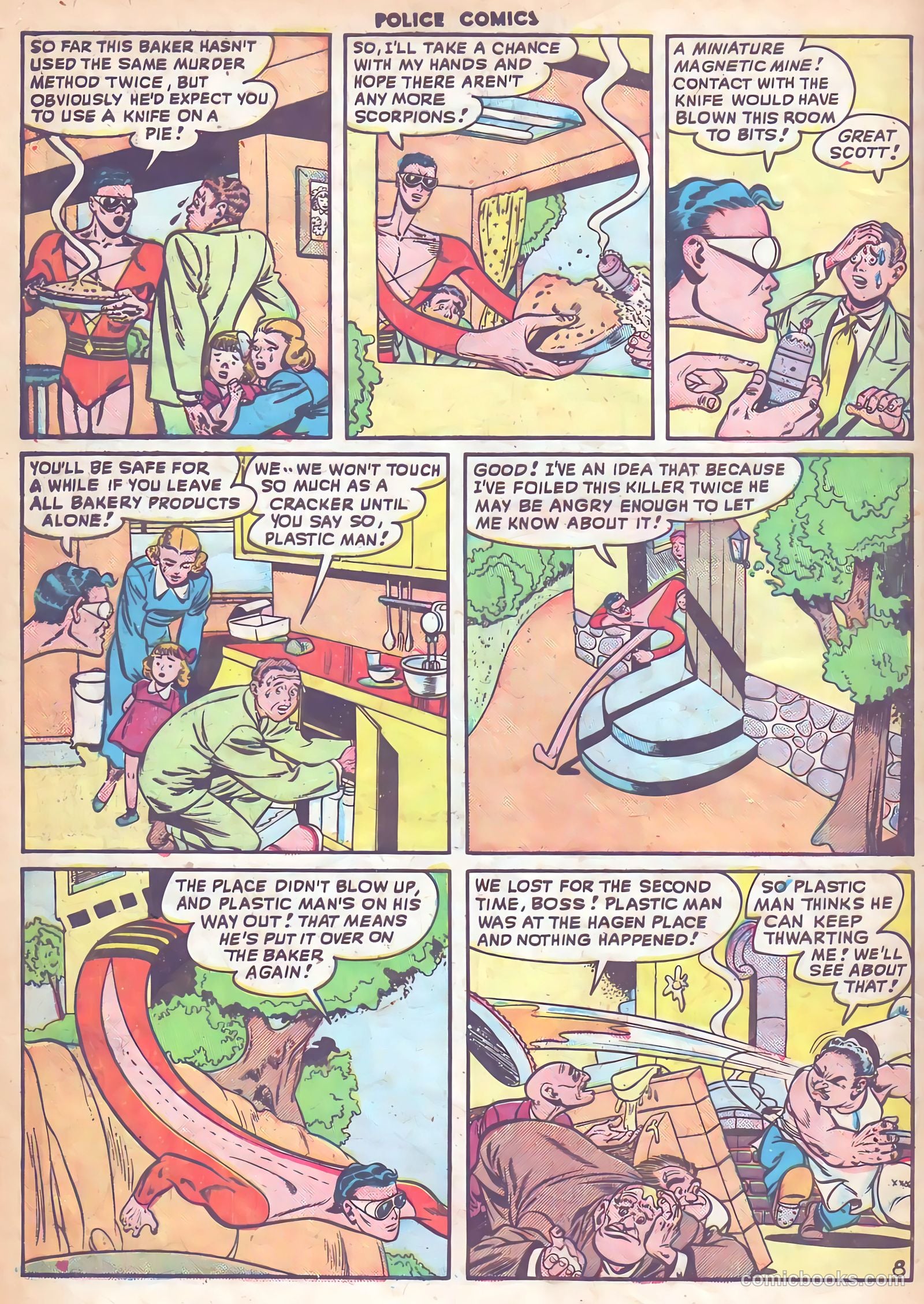 Police Comics #85 (1948) — page 10 of 52