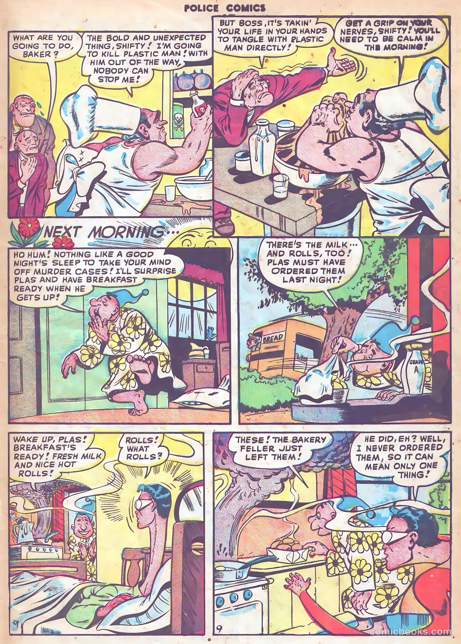 Police Comics #85 (1948) — page 11 of 52