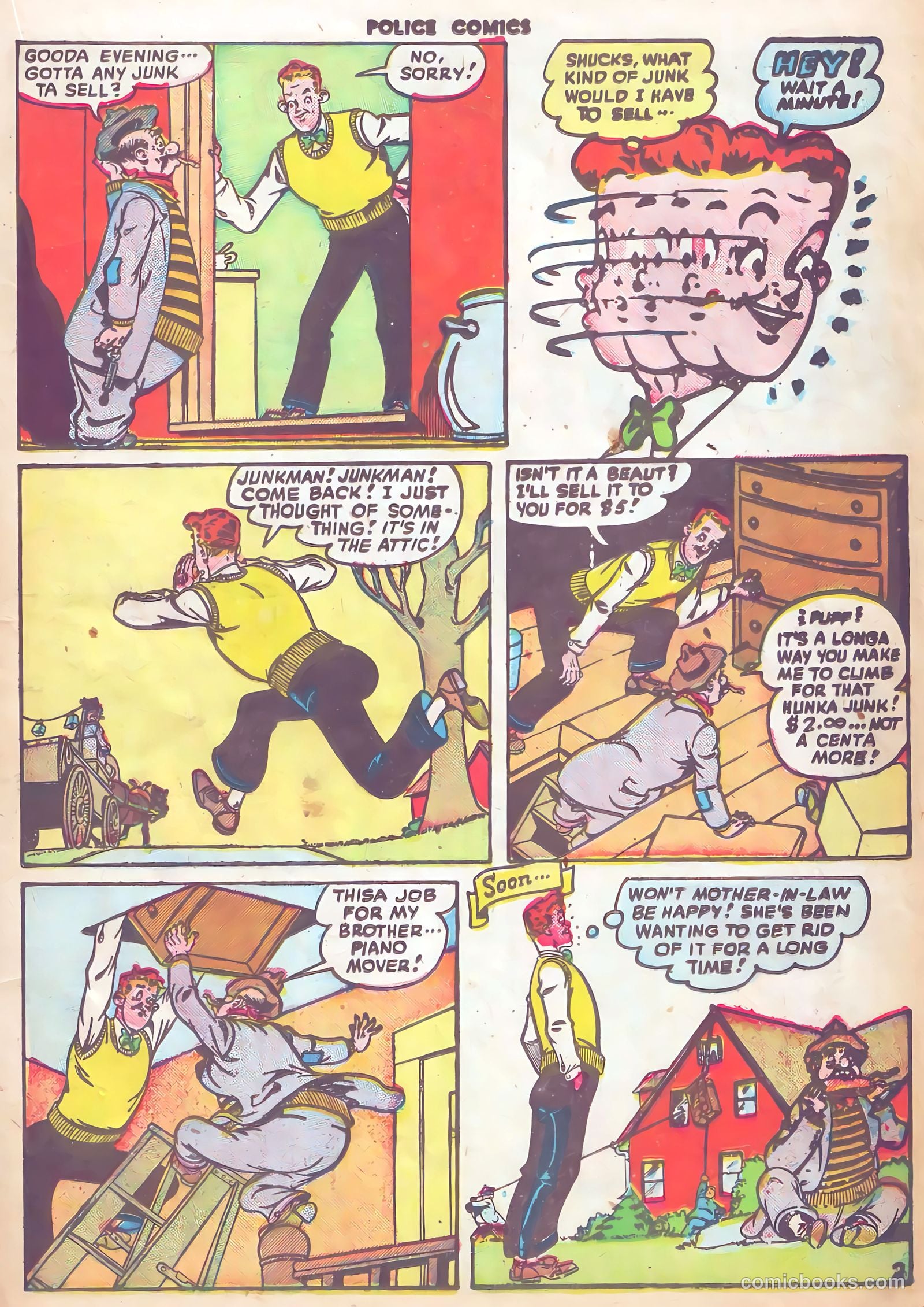 Police Comics #85 (1948) — page 21 of 52