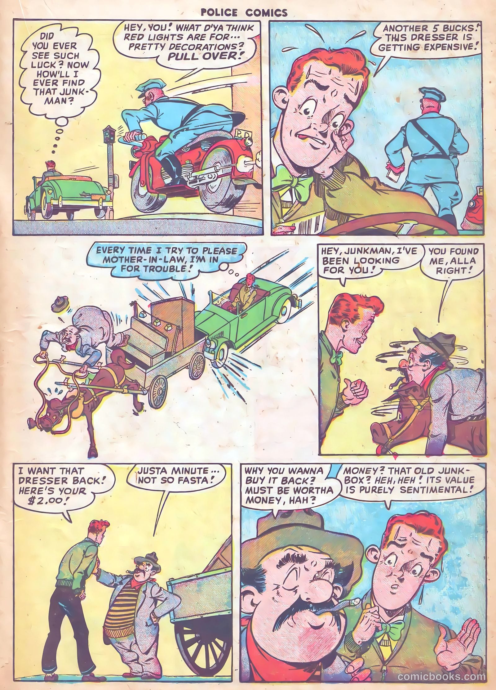 Police Comics #85 (1948) — page 23 of 52