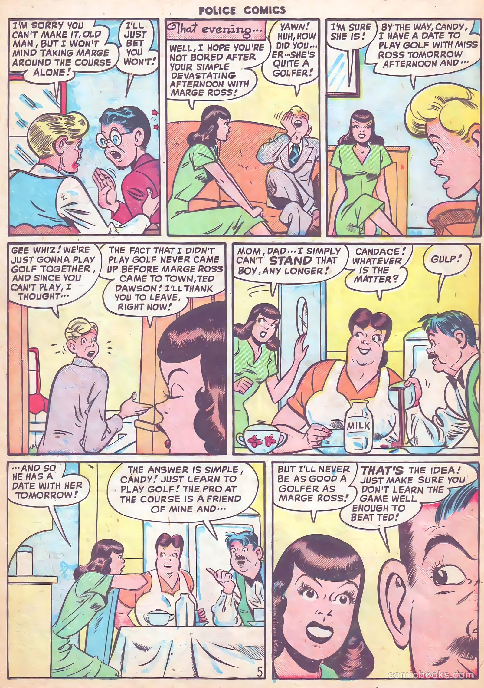 Police Comics #85 (1948) — page 30 of 52