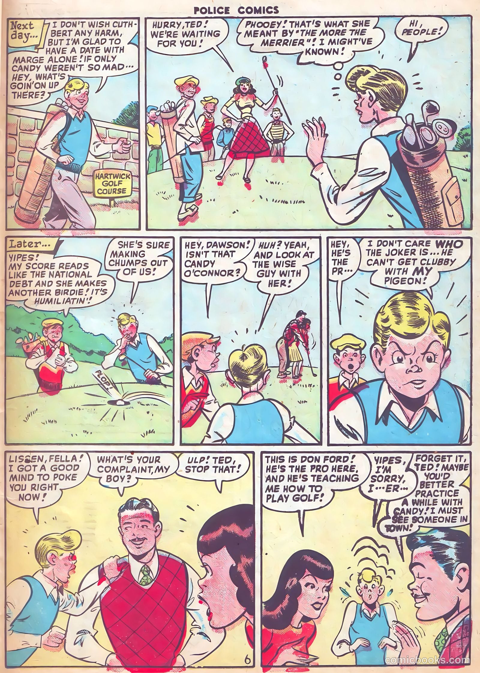 Police Comics #85 (1948) — page 31 of 52