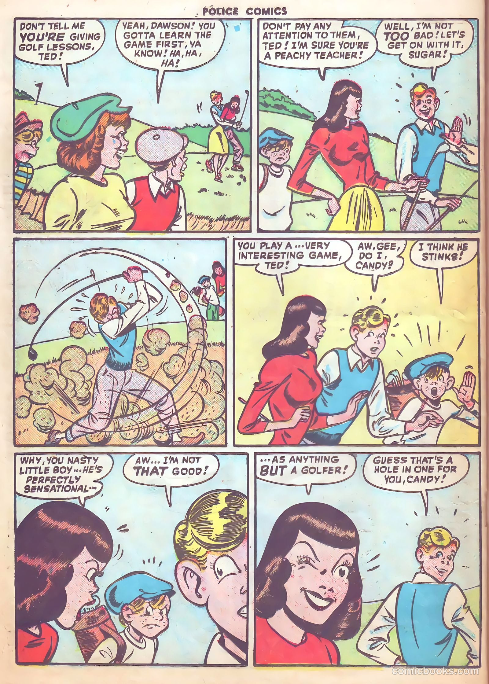 Police Comics #85 (1948) — page 32 of 52