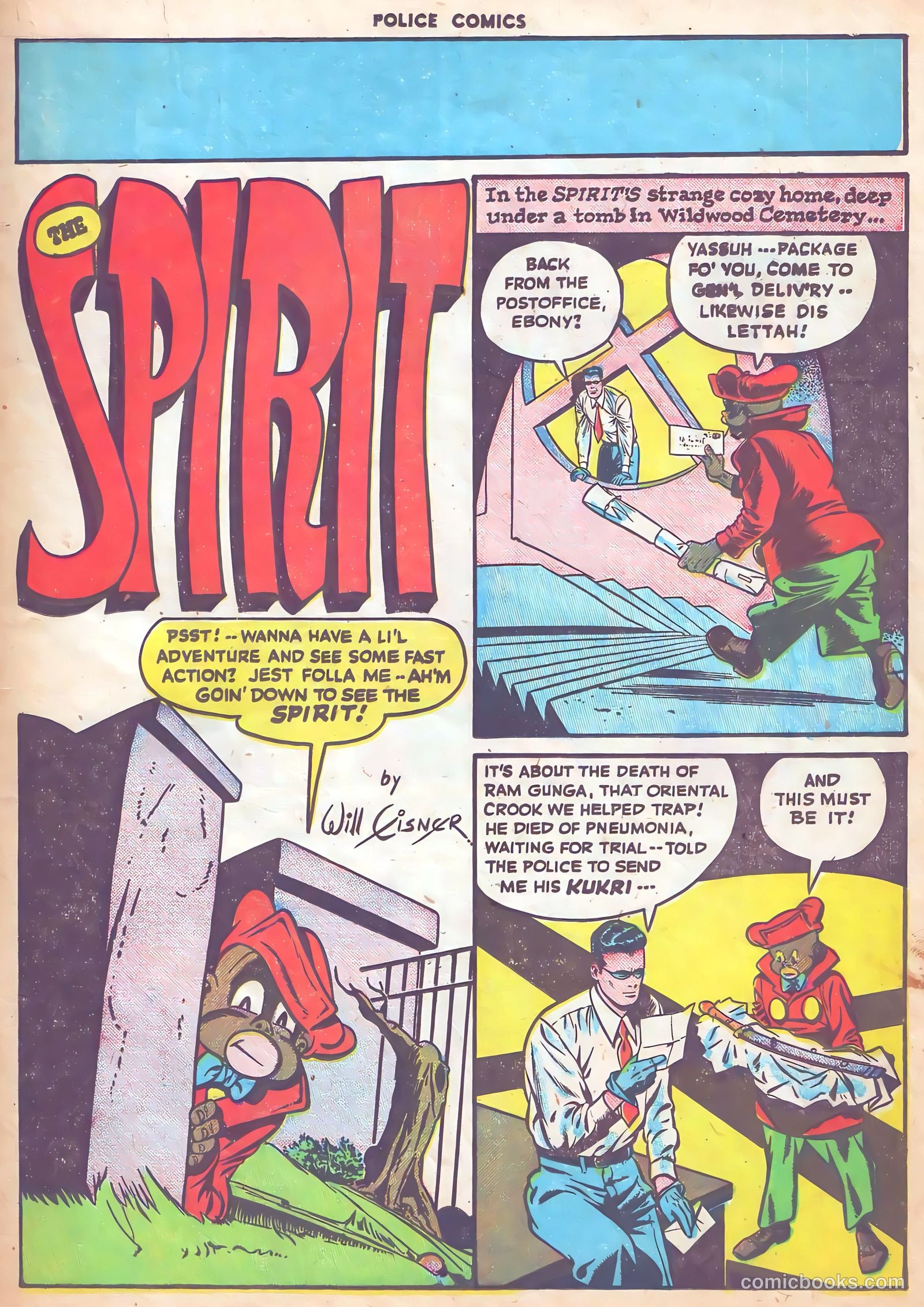 Police Comics #85 (1948) — page 33 of 52