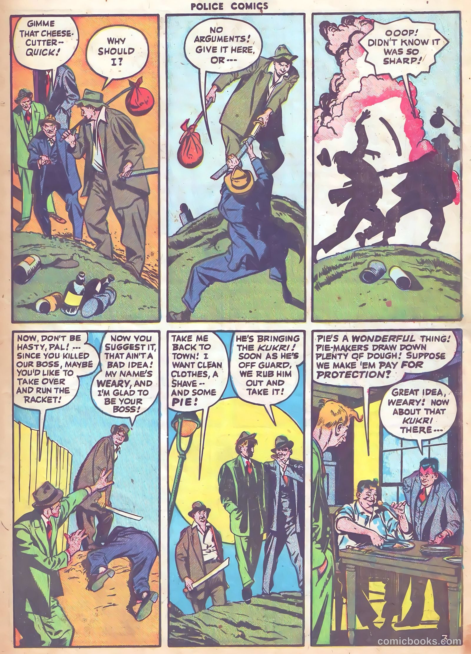 Police Comics #85 (1948) — page 35 of 52